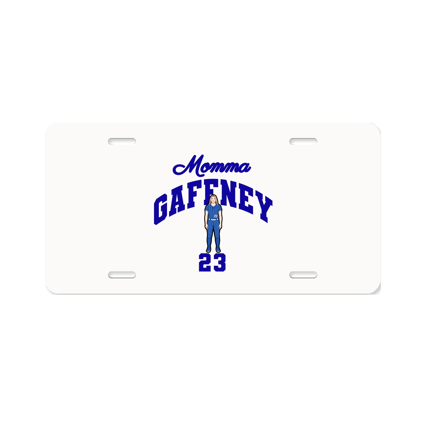 License Plate — Mothers Day Arch in Classic