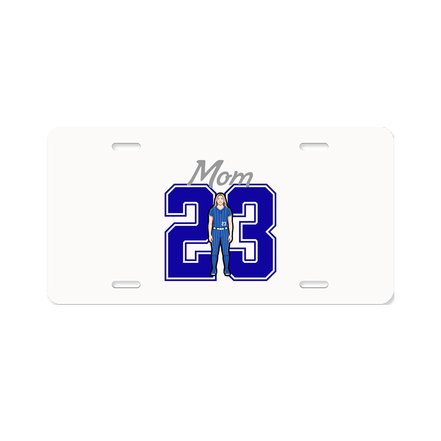 License Plate — Mothers Day Shirsey in Classic