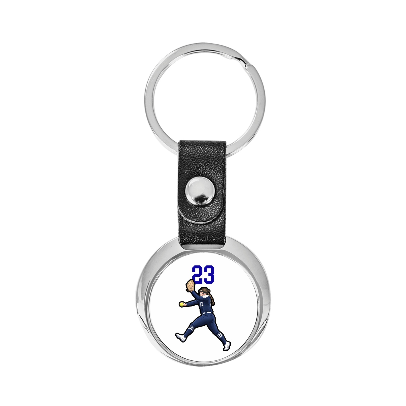 Key Chain — Number Top in Classic