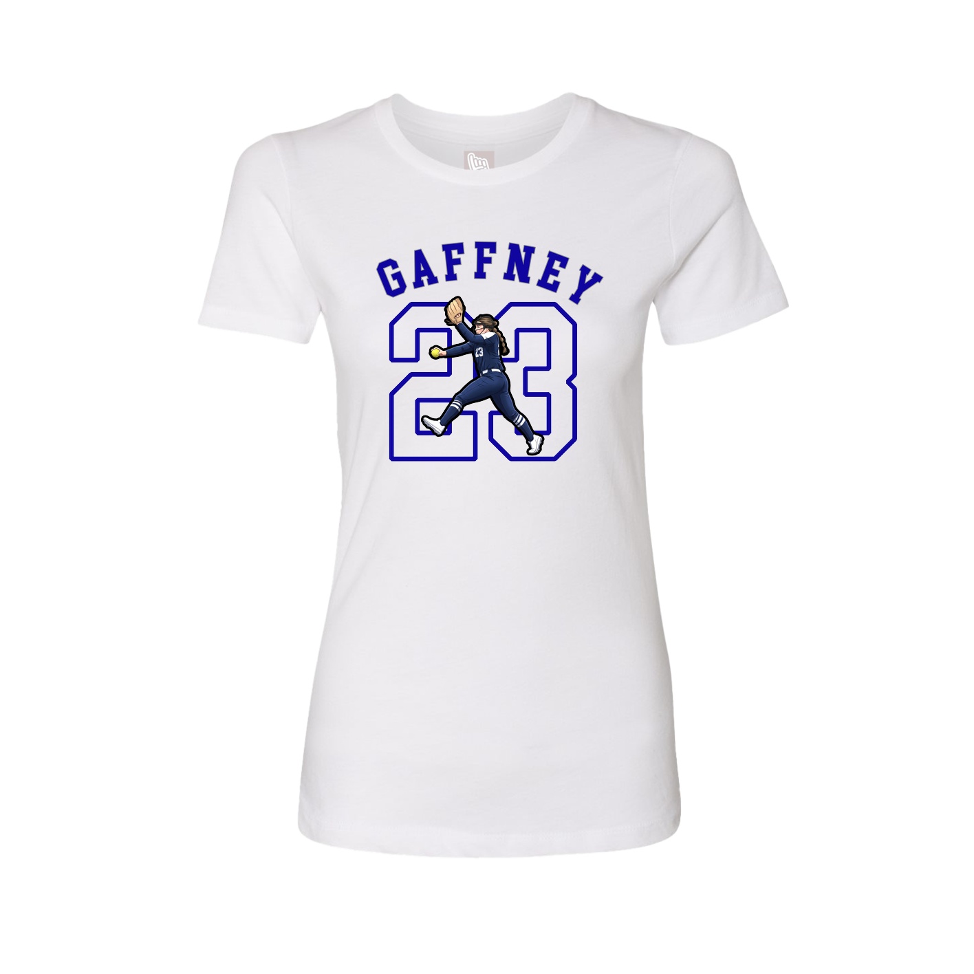 Womens Tee — Shirsey Arch in White