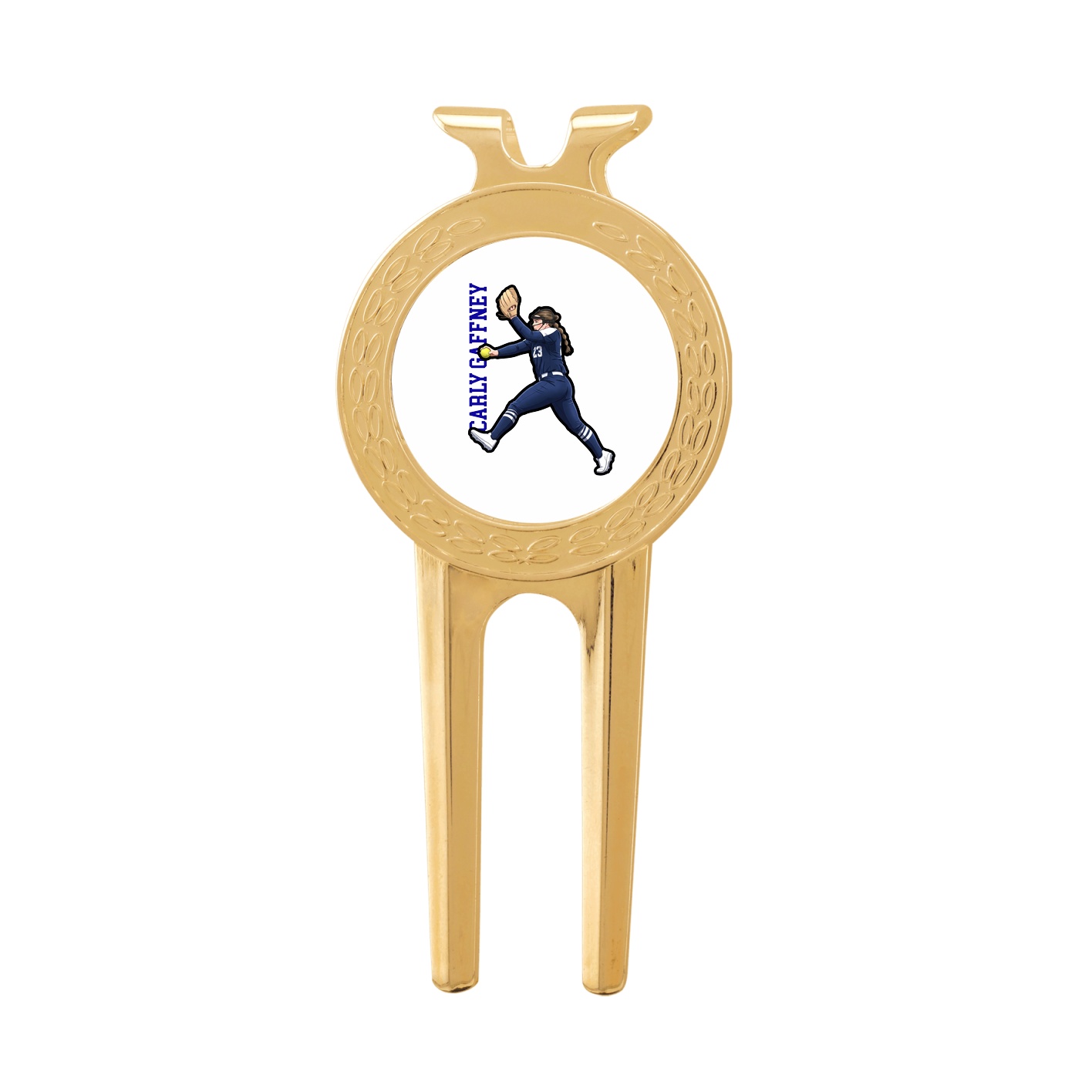 Divot Tool with Ball Marker — Name Vertical in Classic
