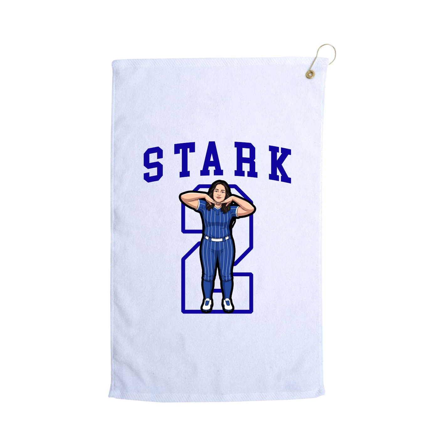 Golf Towel — Shirsey in White