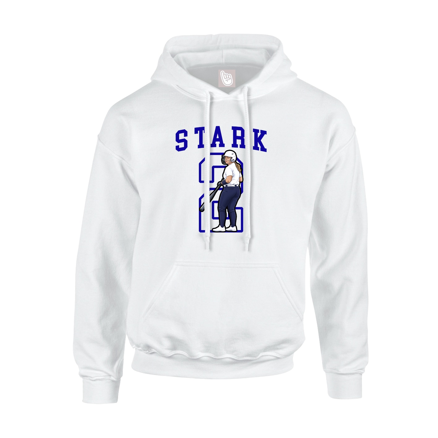 Hoodie — Shirsey in White
