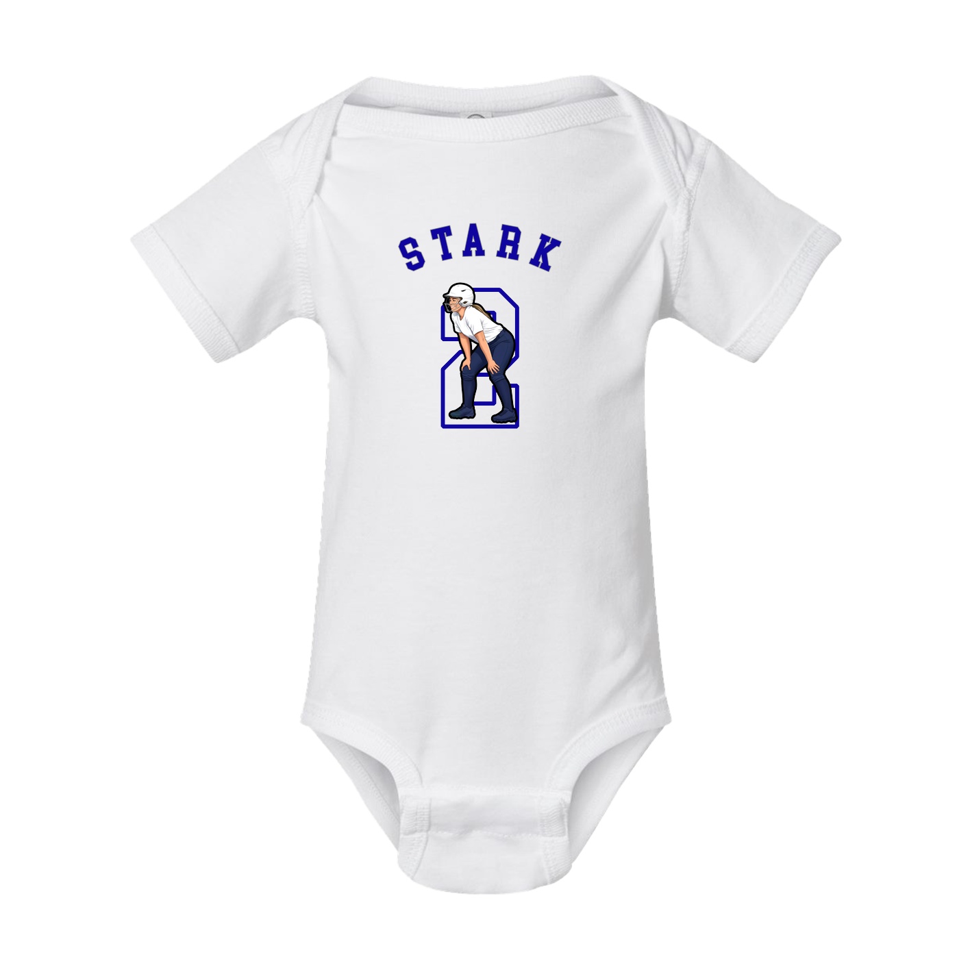 Baby Onesie — Shirsey Arch in White