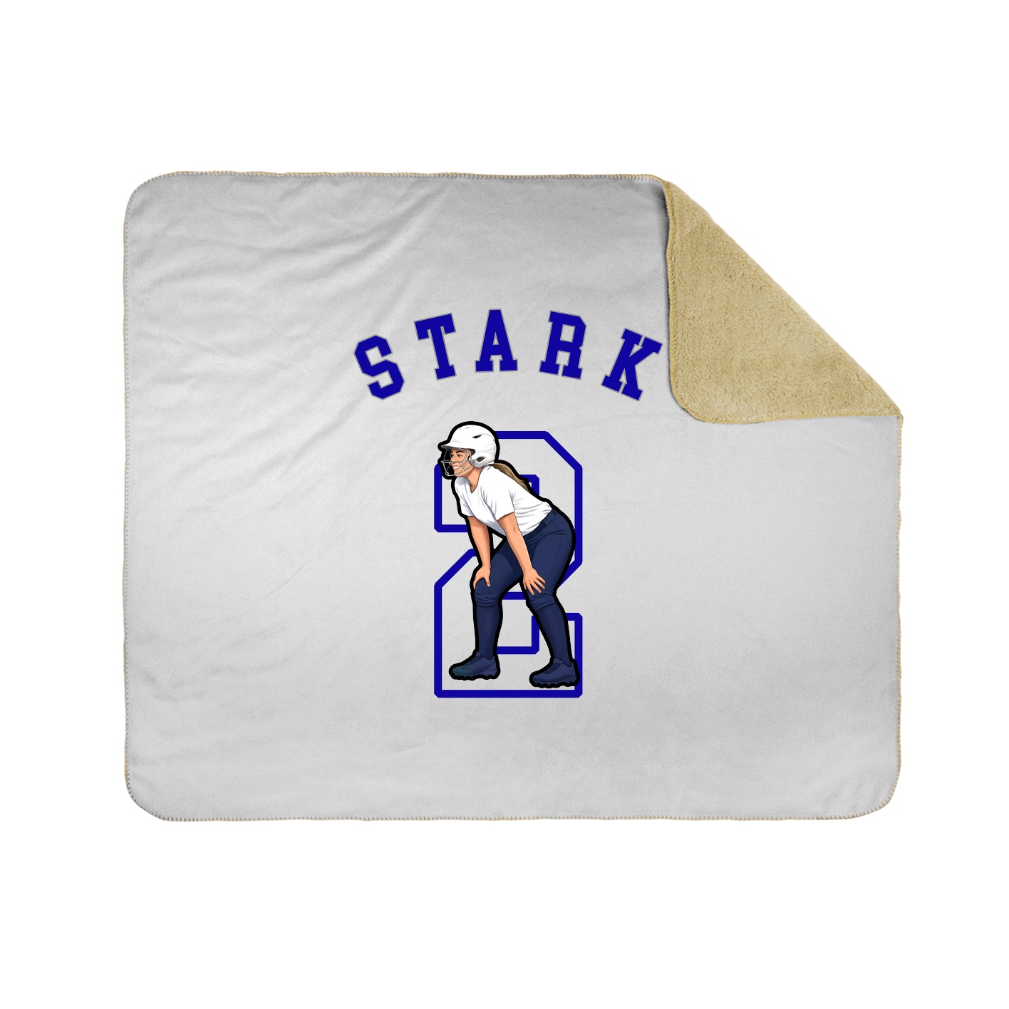 Throw Blanket — Shirsey Arch in White