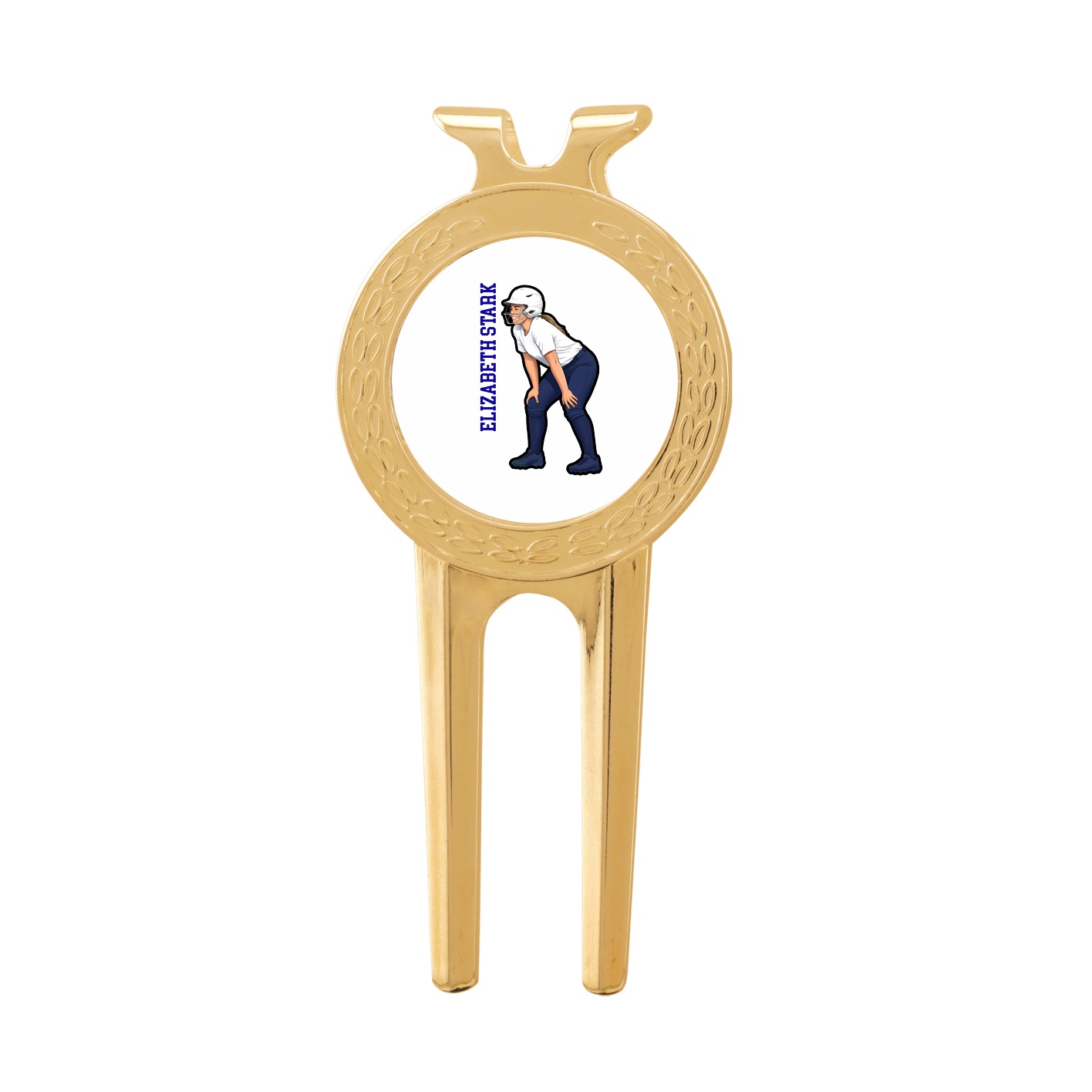Divot Tool with Ball Marker — Name Vertical in Classic