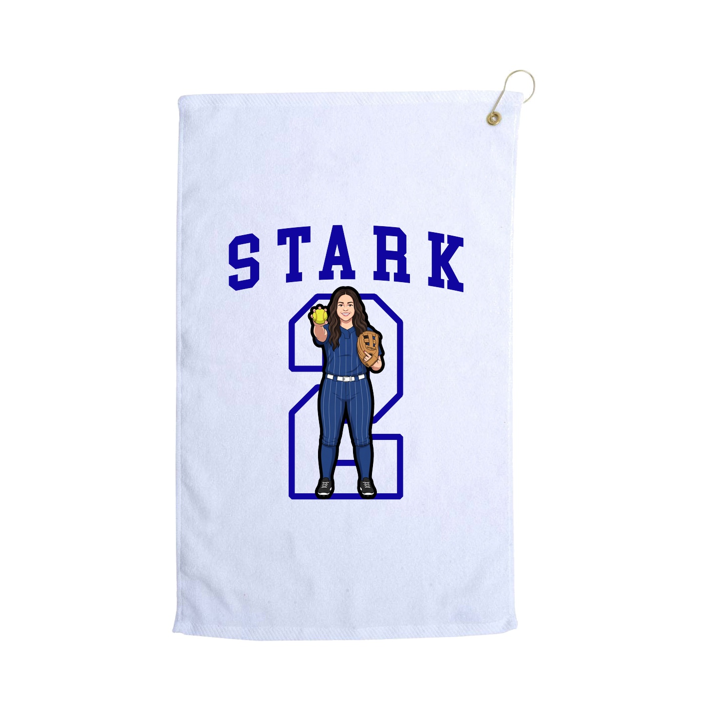 Golf Towel — Shirsey in White