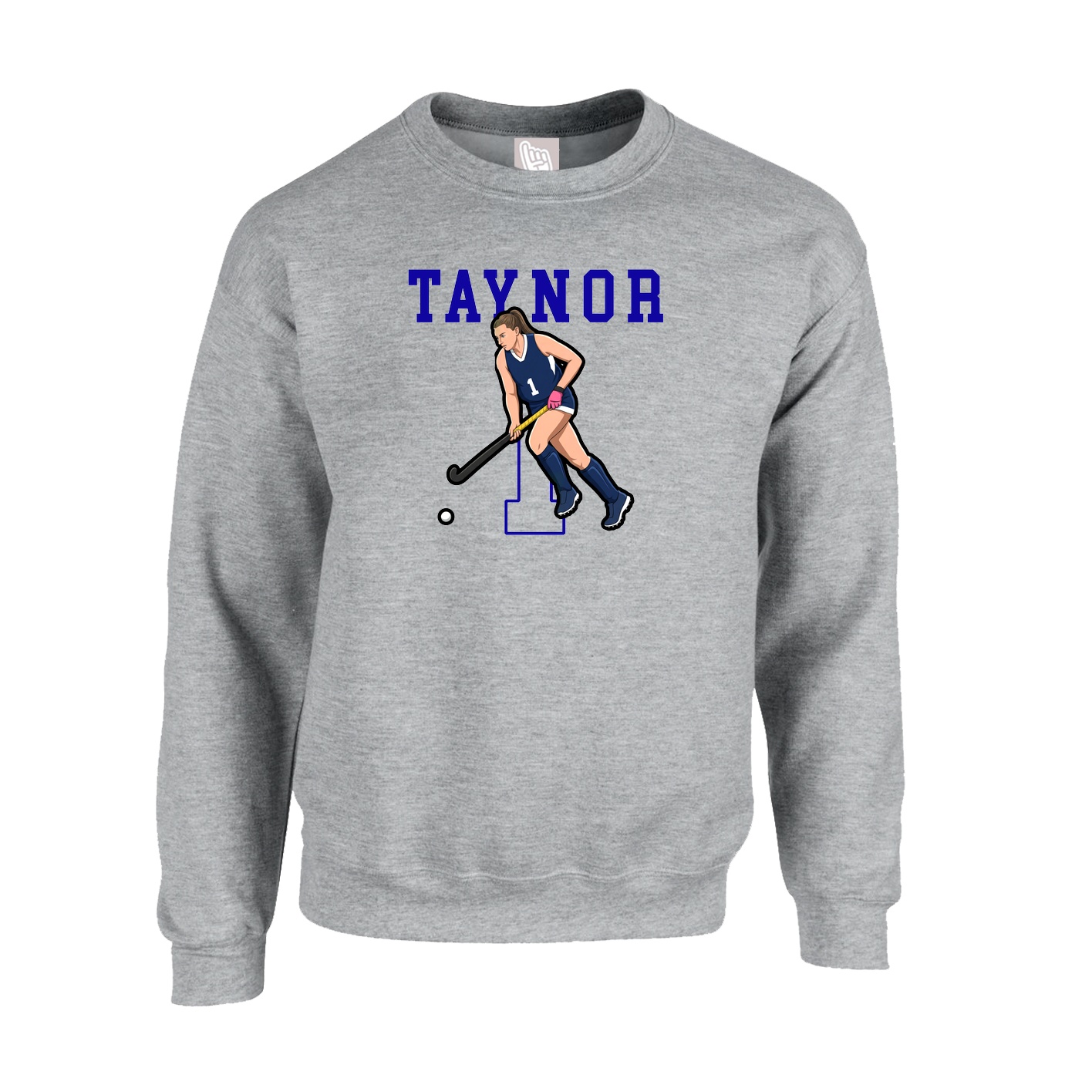 Fleece Crew — Shirsey in Grey