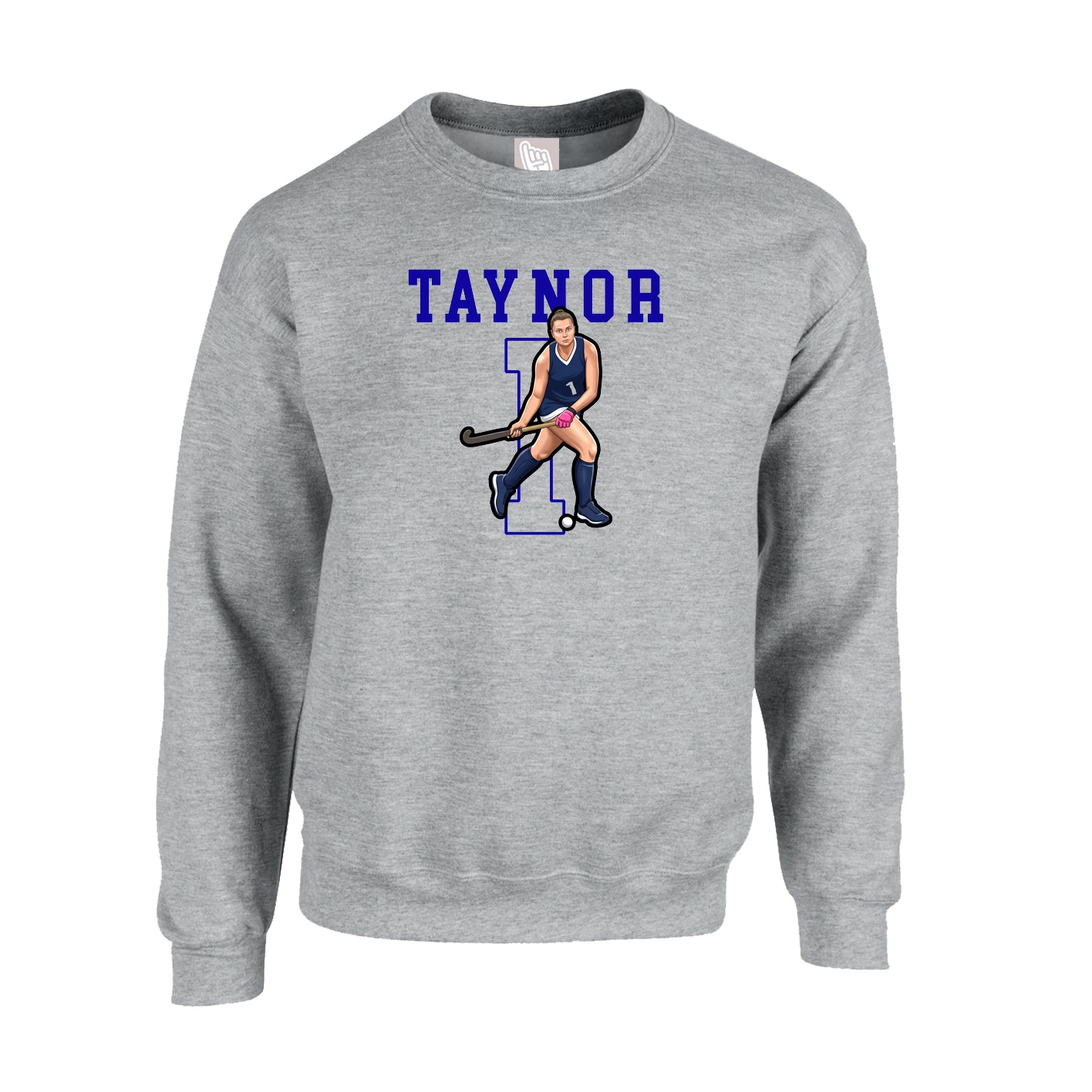 Fleece Crew — Shirsey in Grey