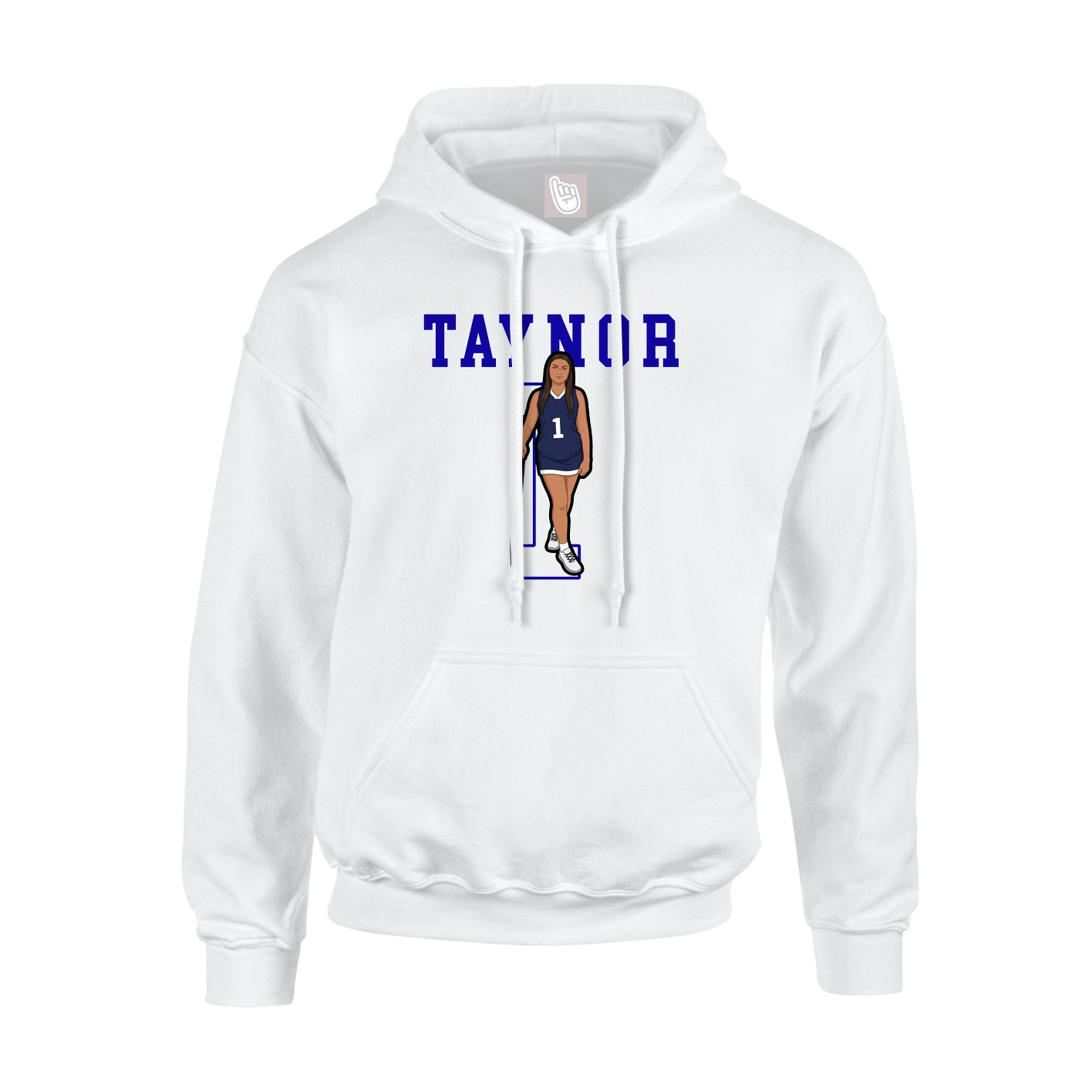 Youth Hoodie — Shirsey in White