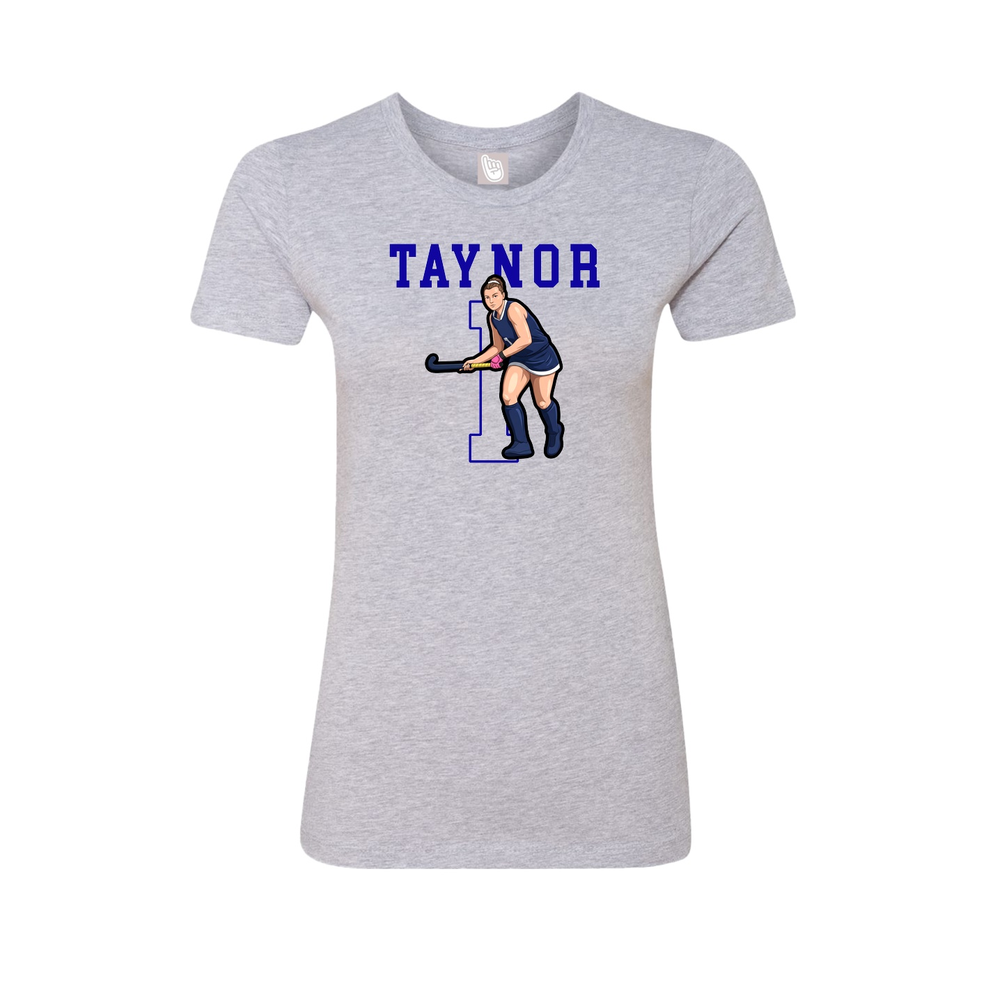 Fitted Women's Tee — Shirsey in Grey