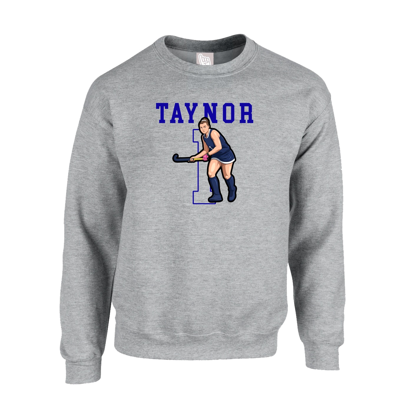 Fleece Crew — Shirsey in Grey