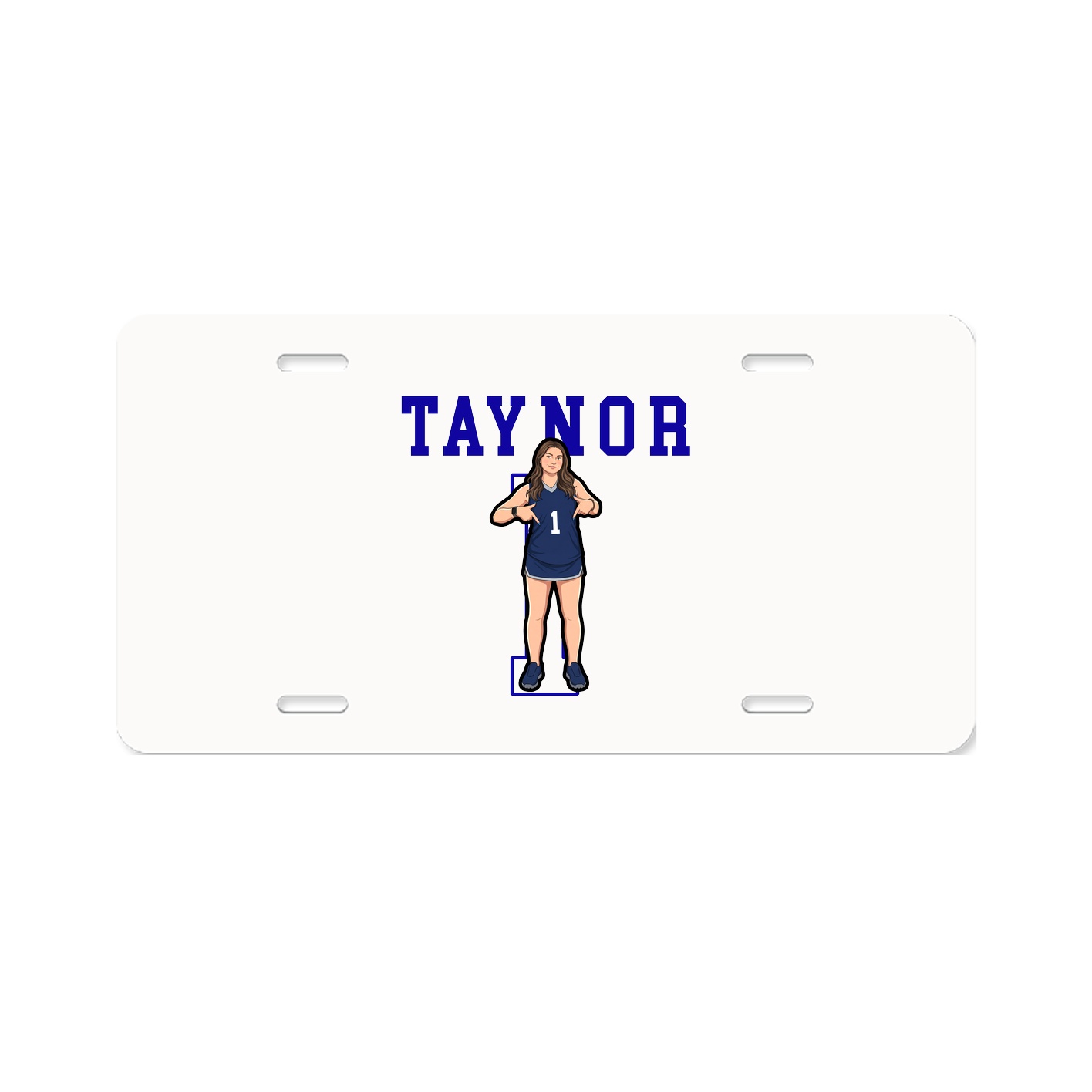 License Plate — Shirsey in Classic