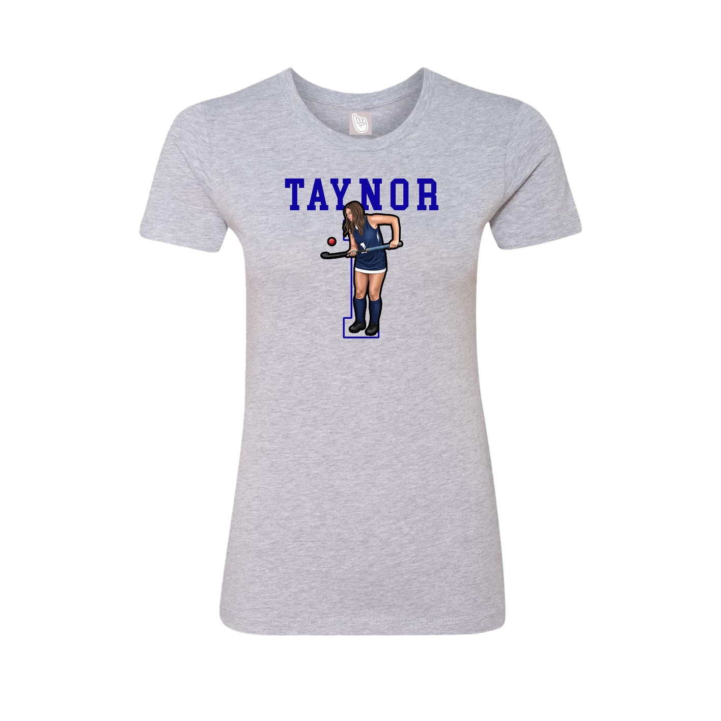 Fitted Women's Tee — Shirsey in Grey