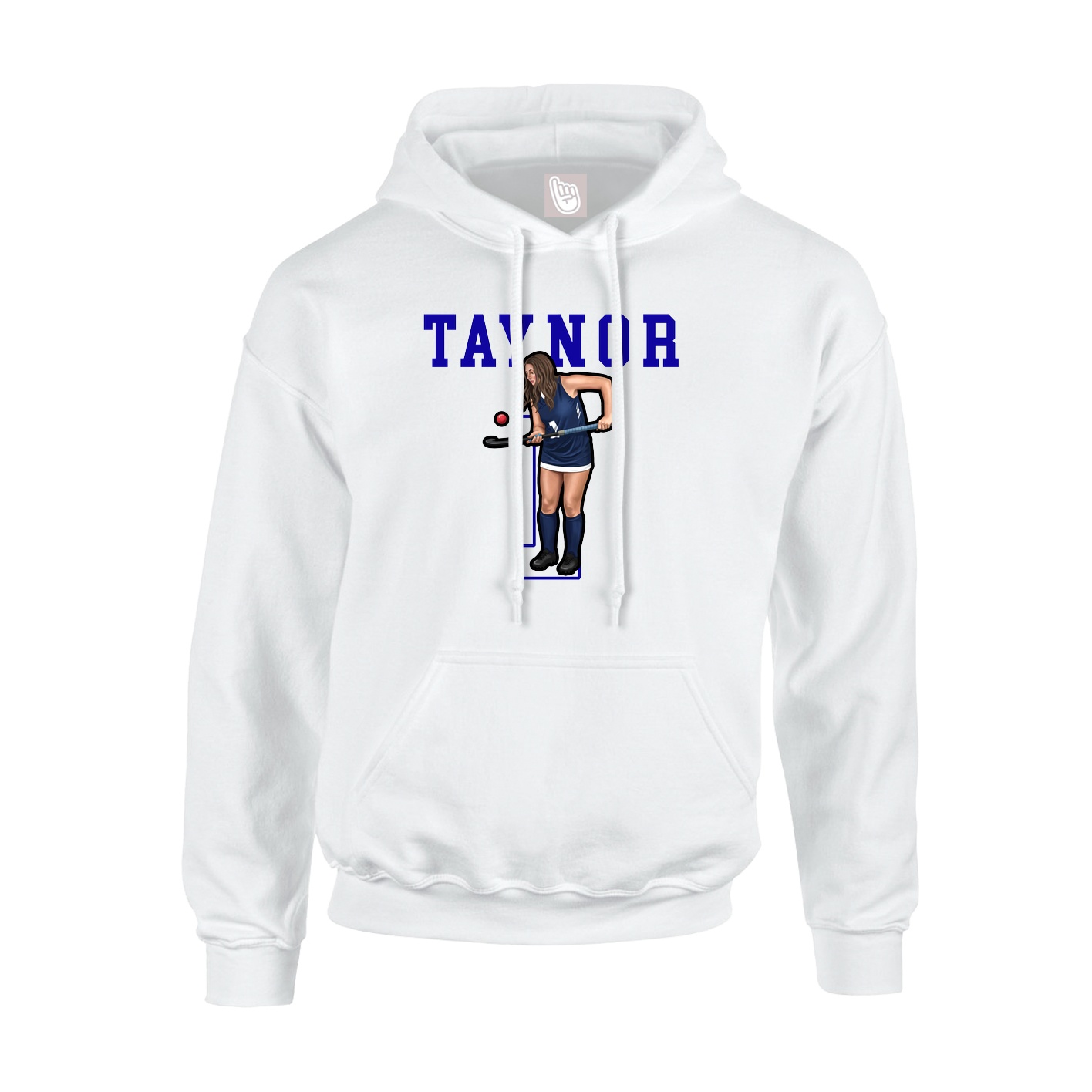 Hoodie — Shirsey in White