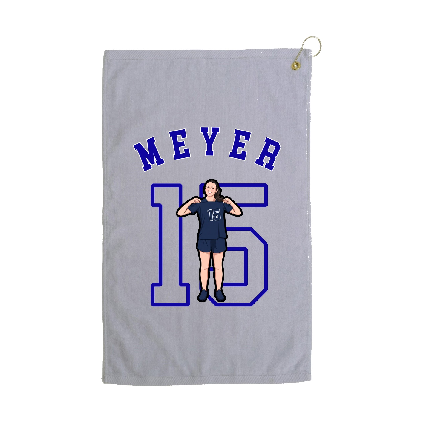 Golf Towel — Shirsey Arch in Grey