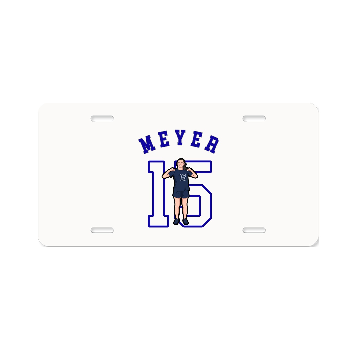 License Plate — Shirsey Arch in Classic