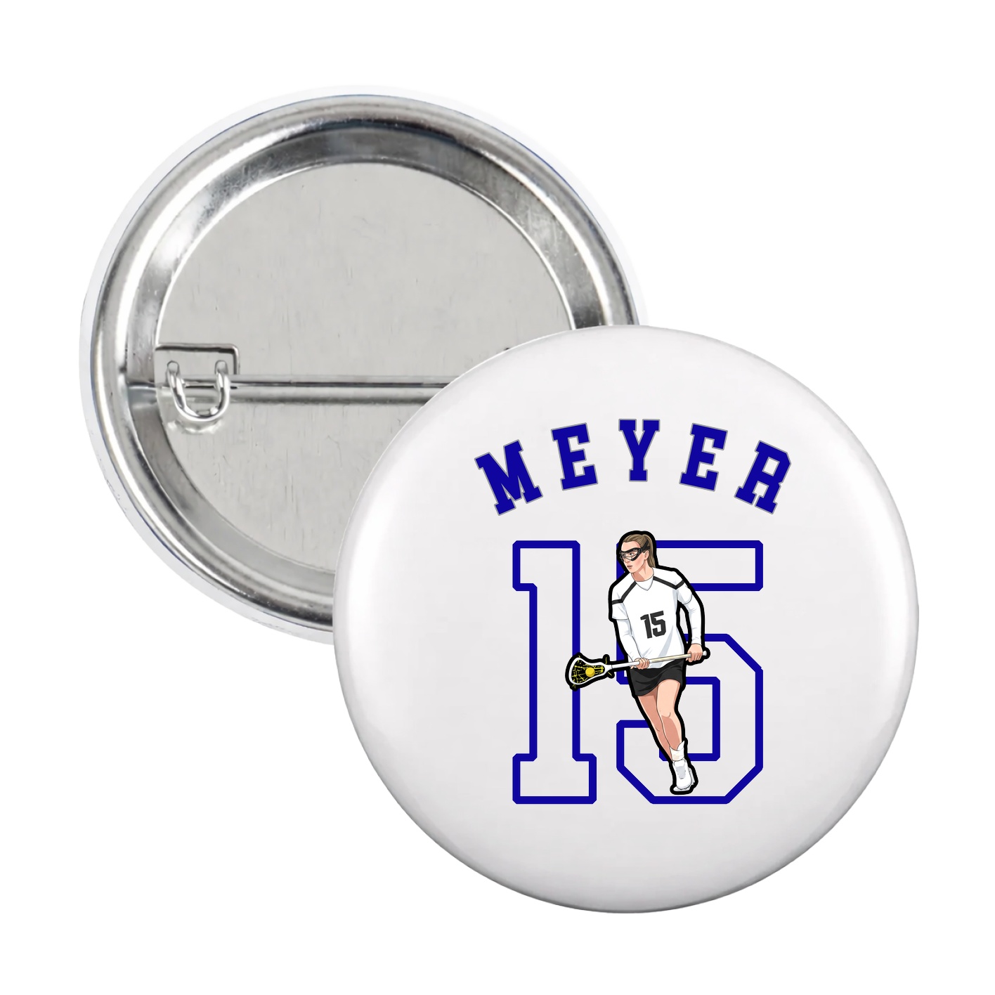 Game Day Button — Shirsey Arch in White