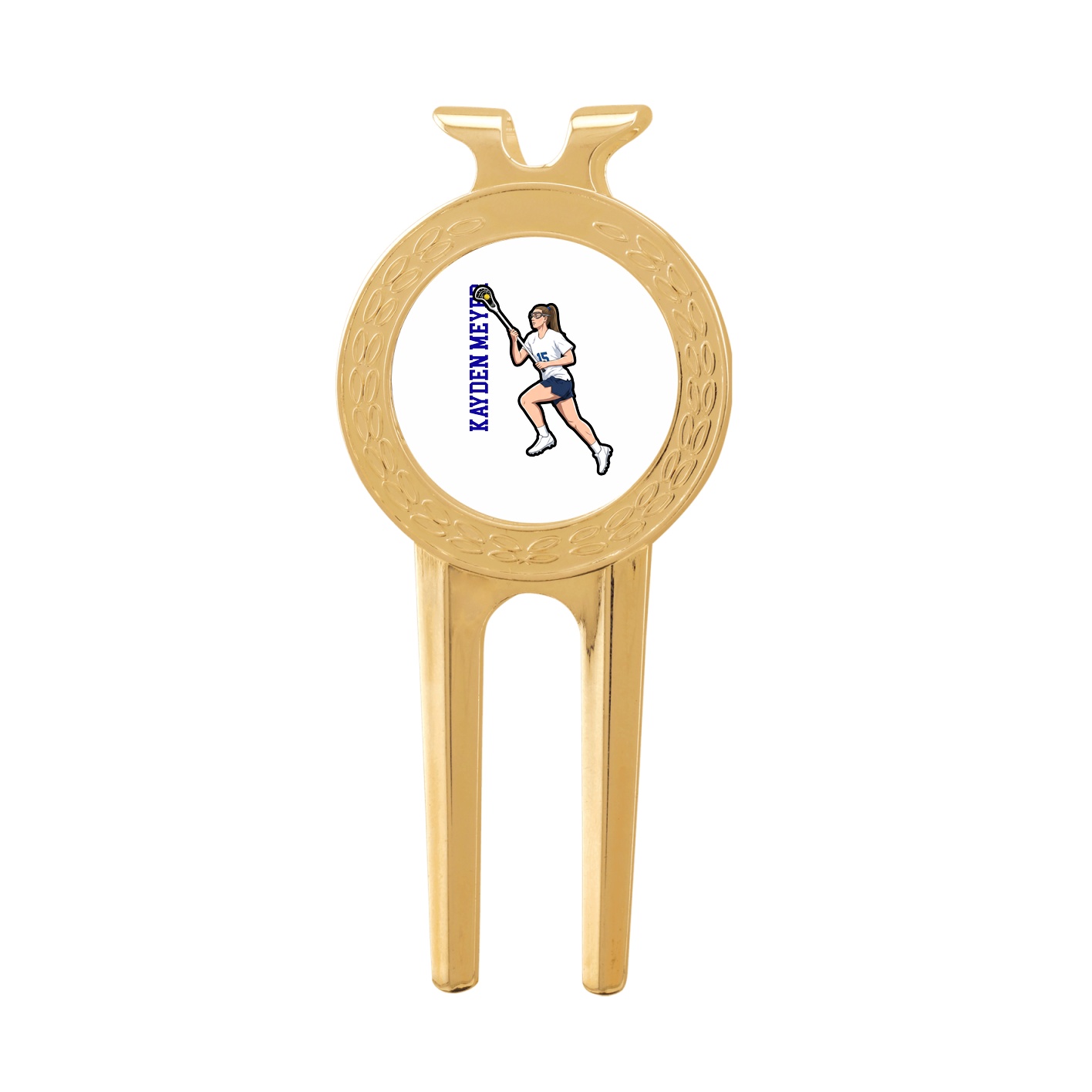 Divot Tool with Ball Marker — Name Vertical in Classic