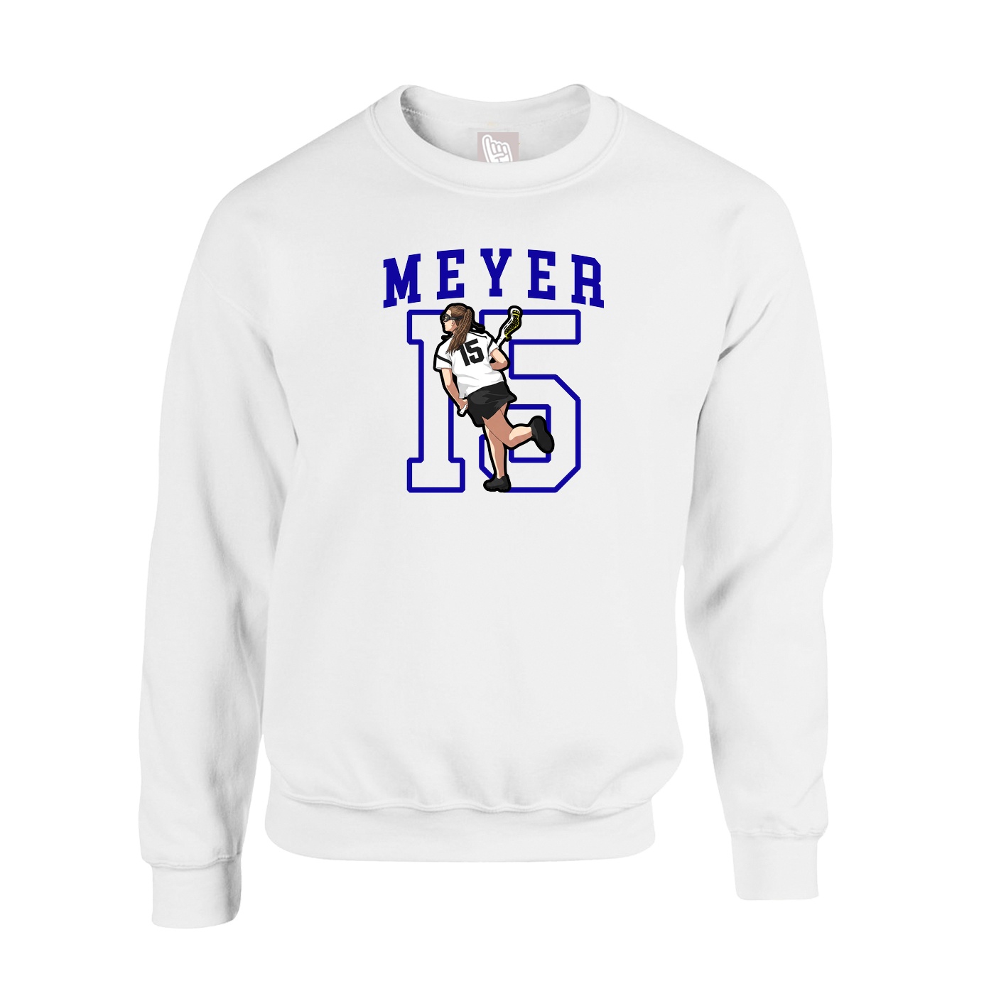 Fleece Crew — Shirsey in White