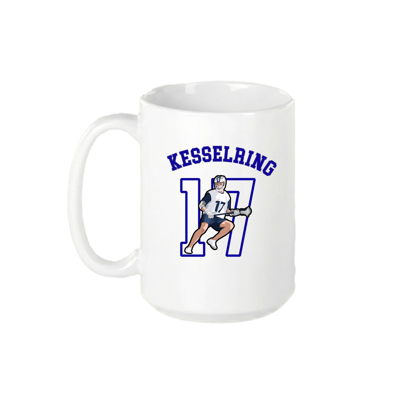 15oz Coffee Mug — Shirsey Arch in White