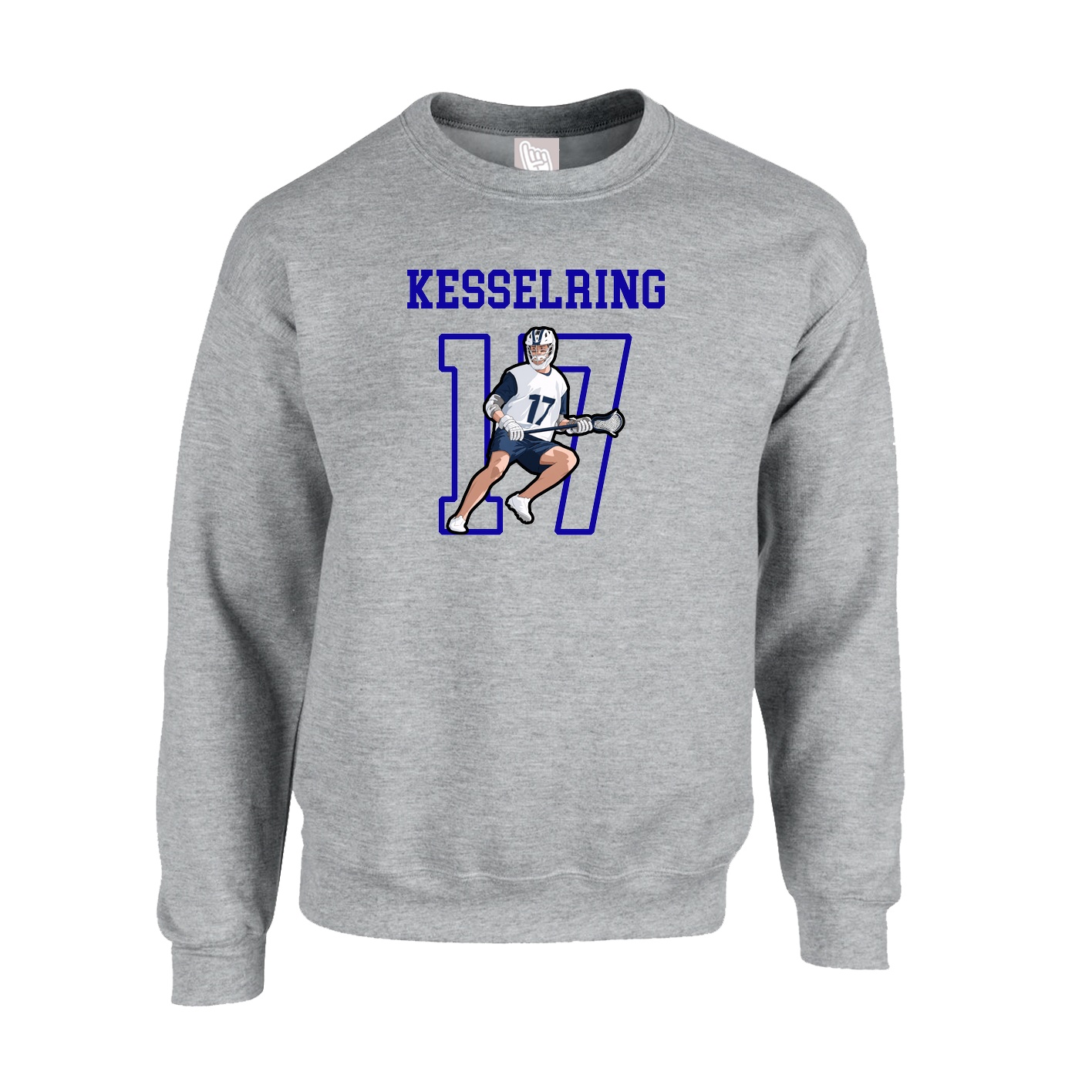 Fleece Crew — Shirsey in Grey