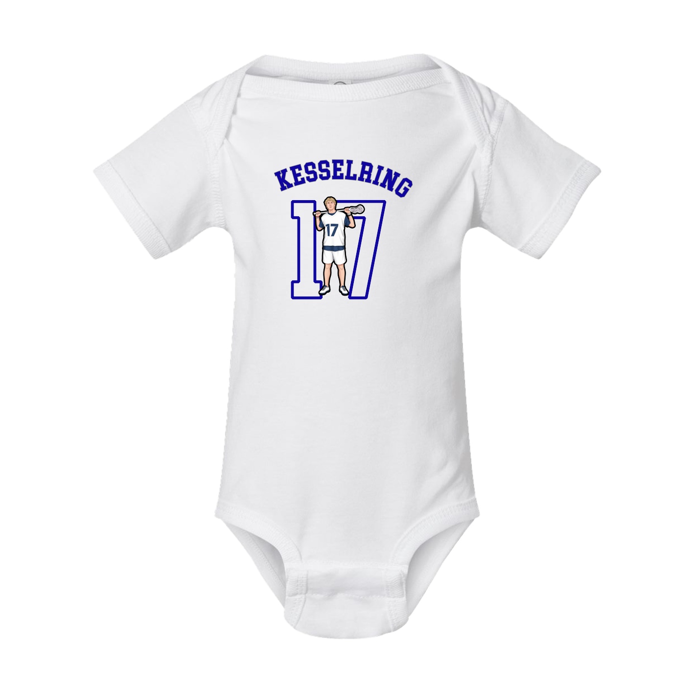 Baby Onesie — Shirsey Arch in White
