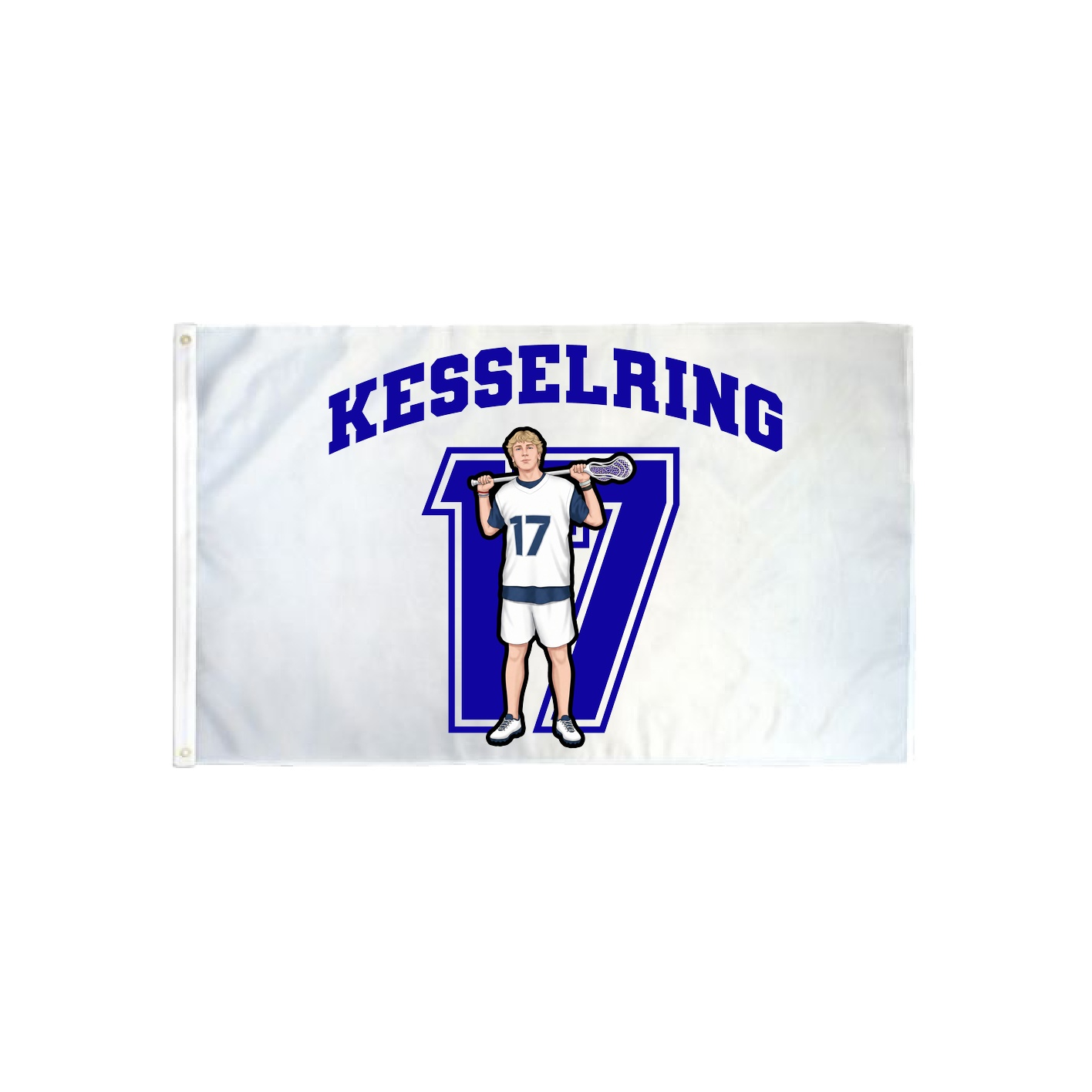 3x5 Flag — Number in Classic