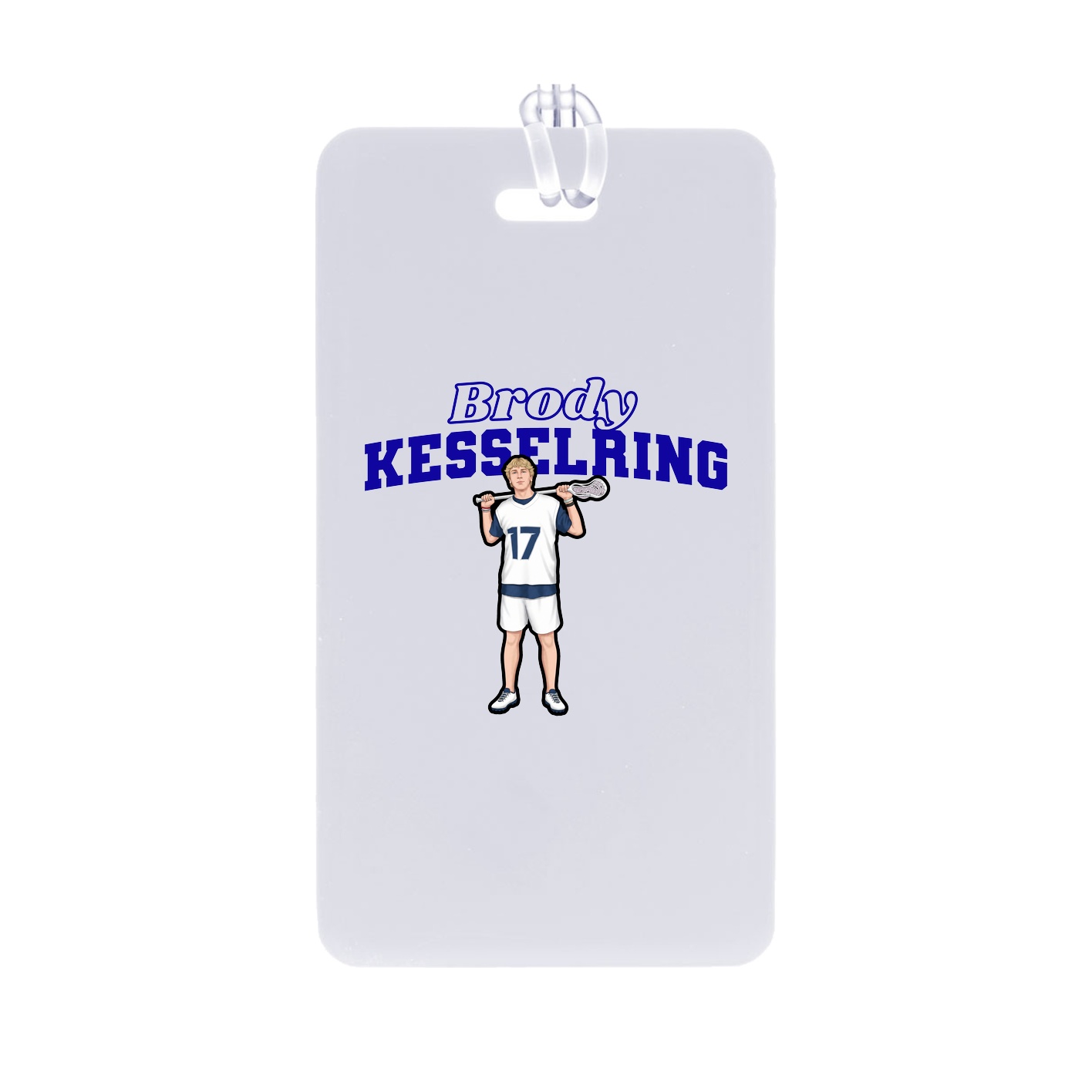 Bag Tag — Name Arch in Classic