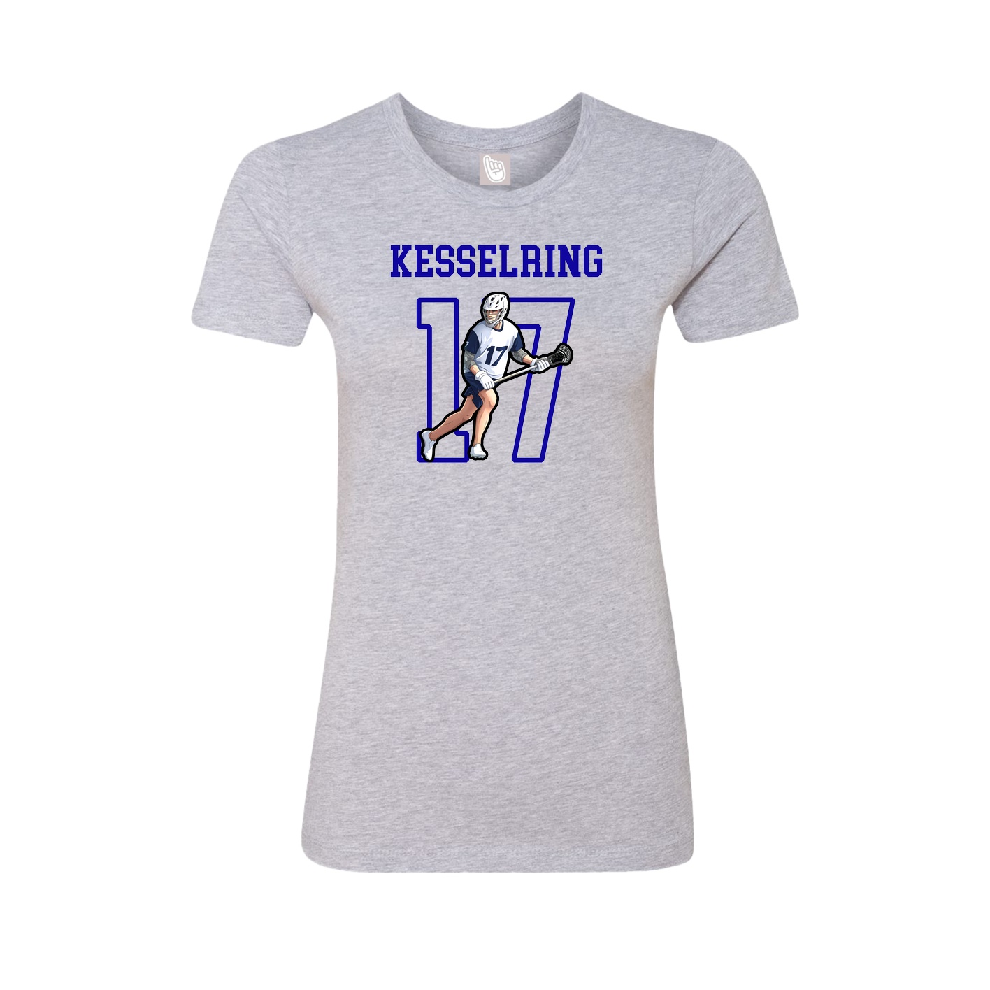 Fitted Women's Tee — Shirsey in Grey