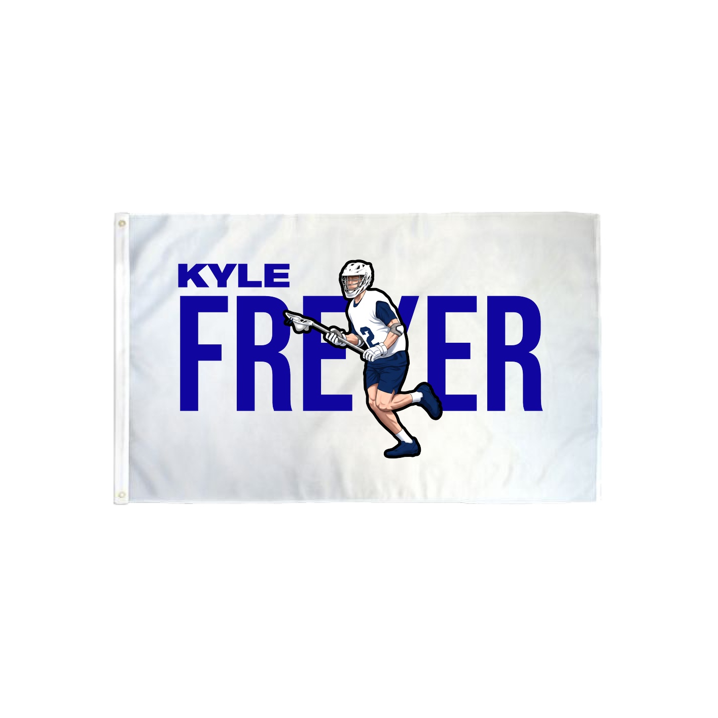 3x5 Flag — Player Name in Classic