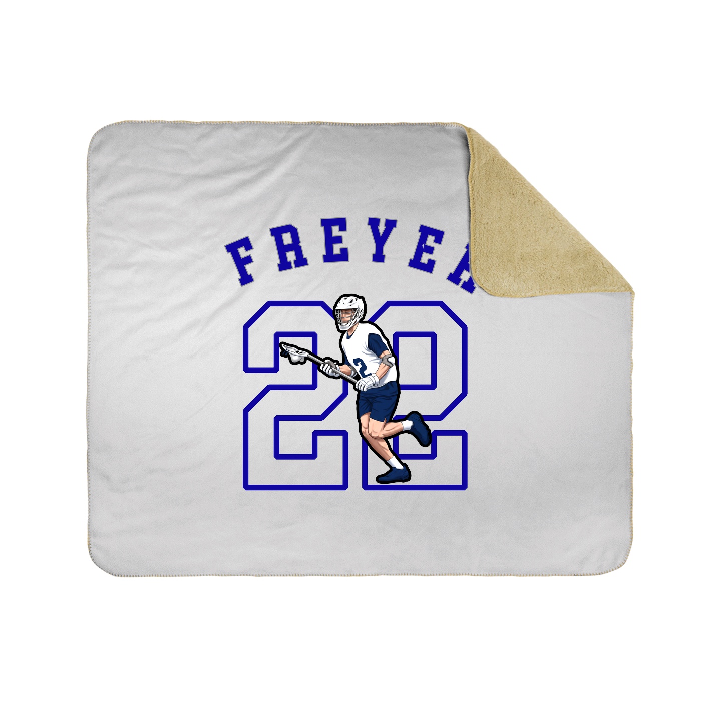 Throw Blanket — Shirsey Arch in White