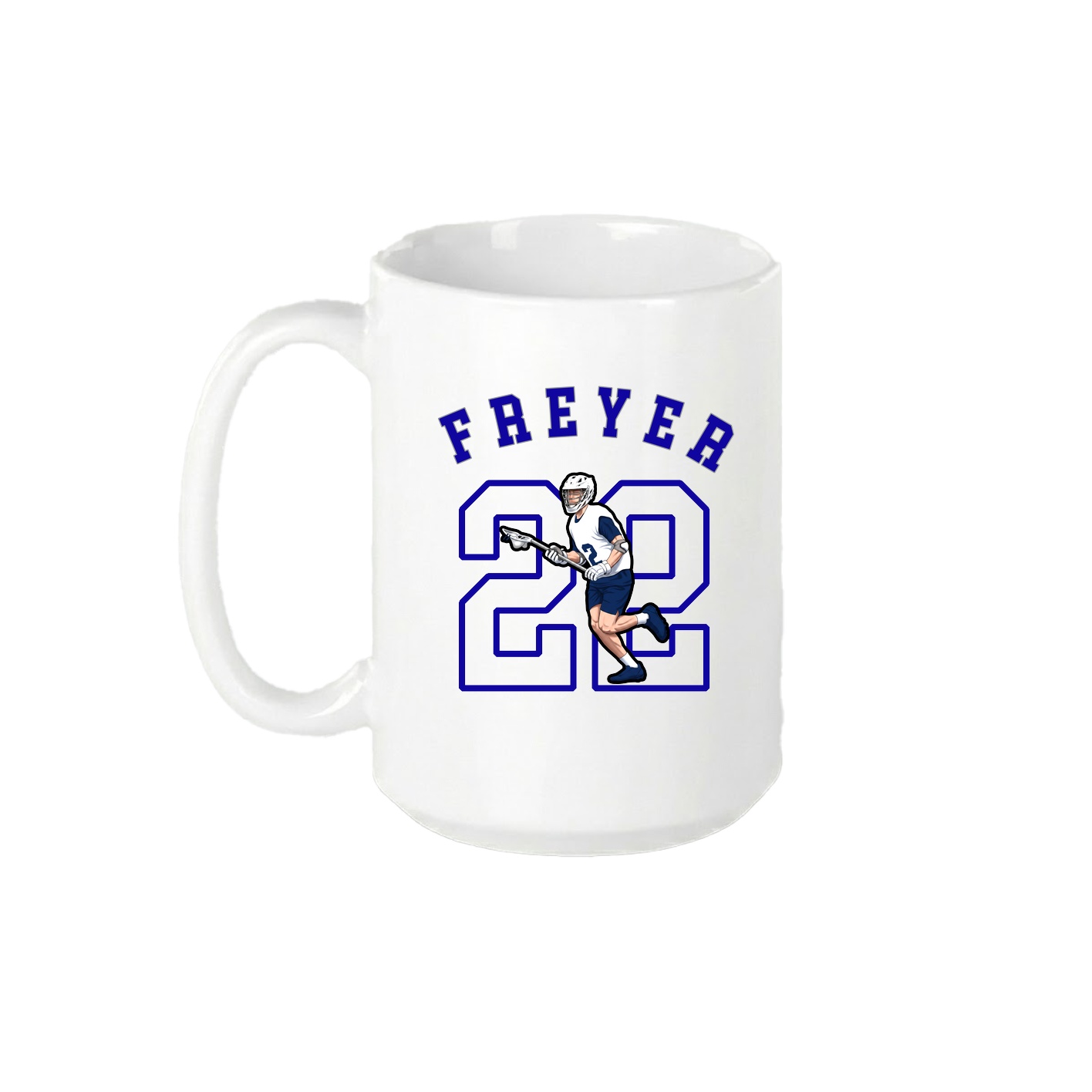 15oz Coffee Mug — Shirsey Arch in White