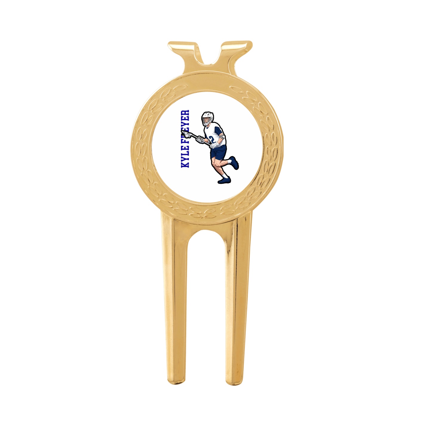 Divot Tool with Ball Marker — Name Vertical in Classic