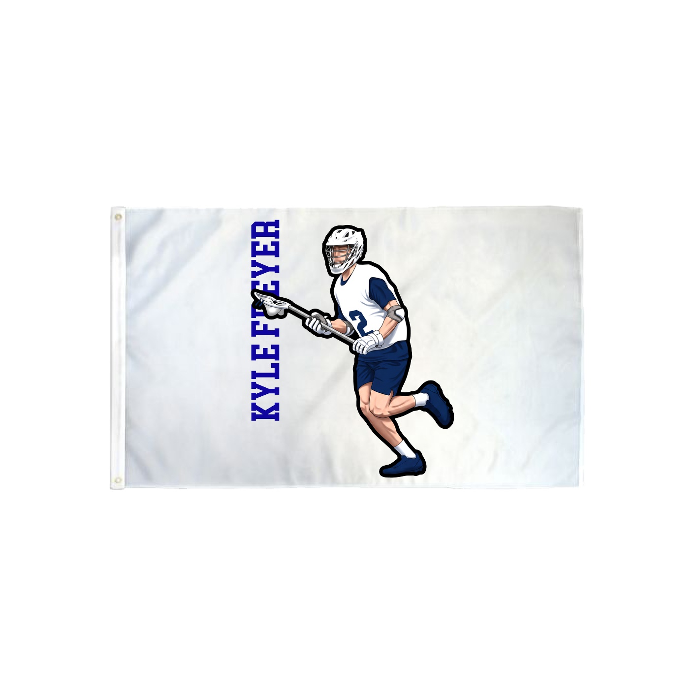 3x5 Flag — Name Vertical in Classic