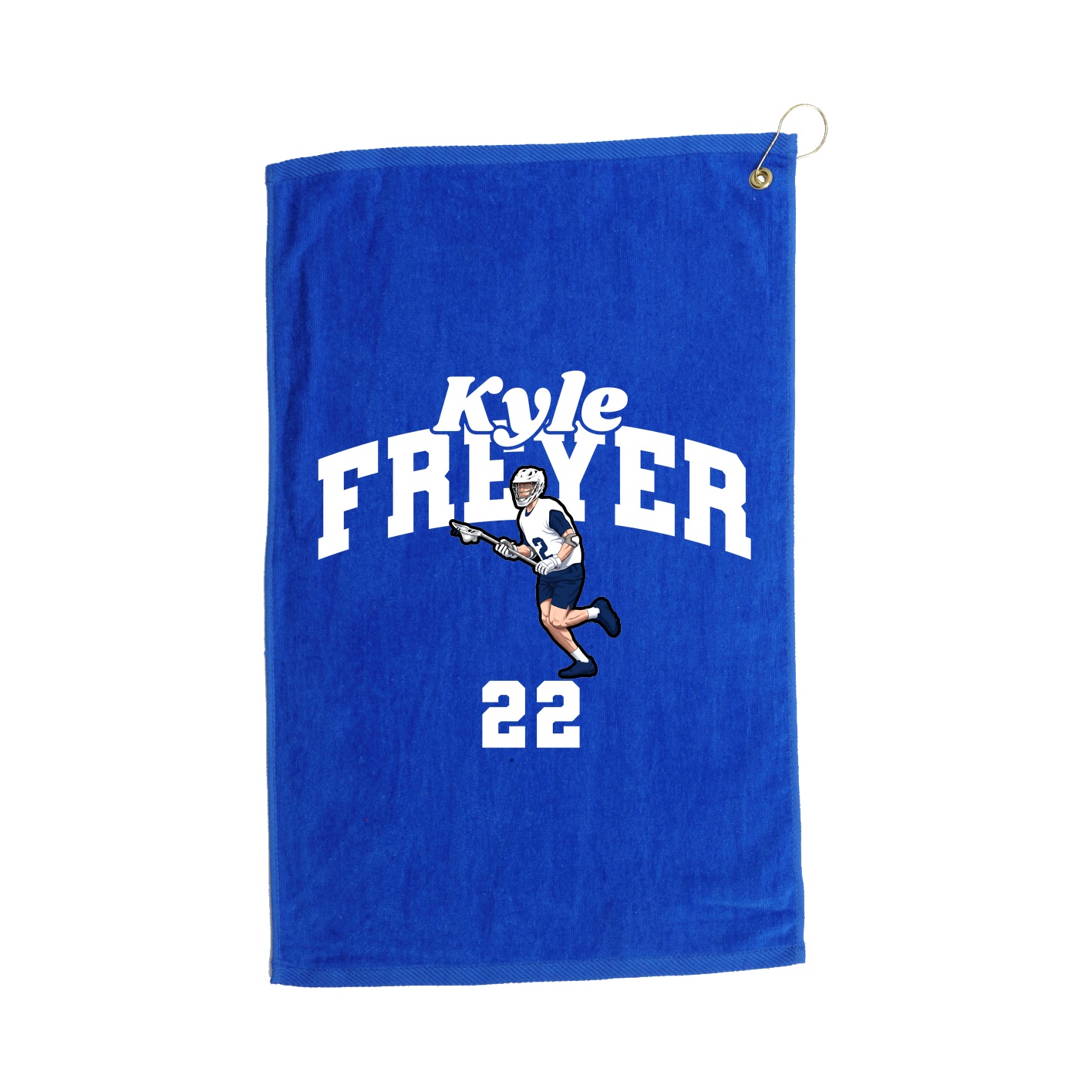 Golf Towel — Signature Arch in Royal