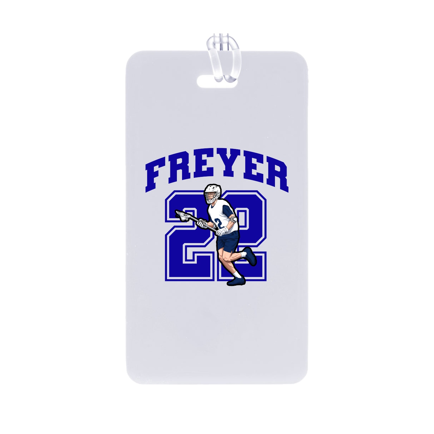 Bag Tag — Number in Classic