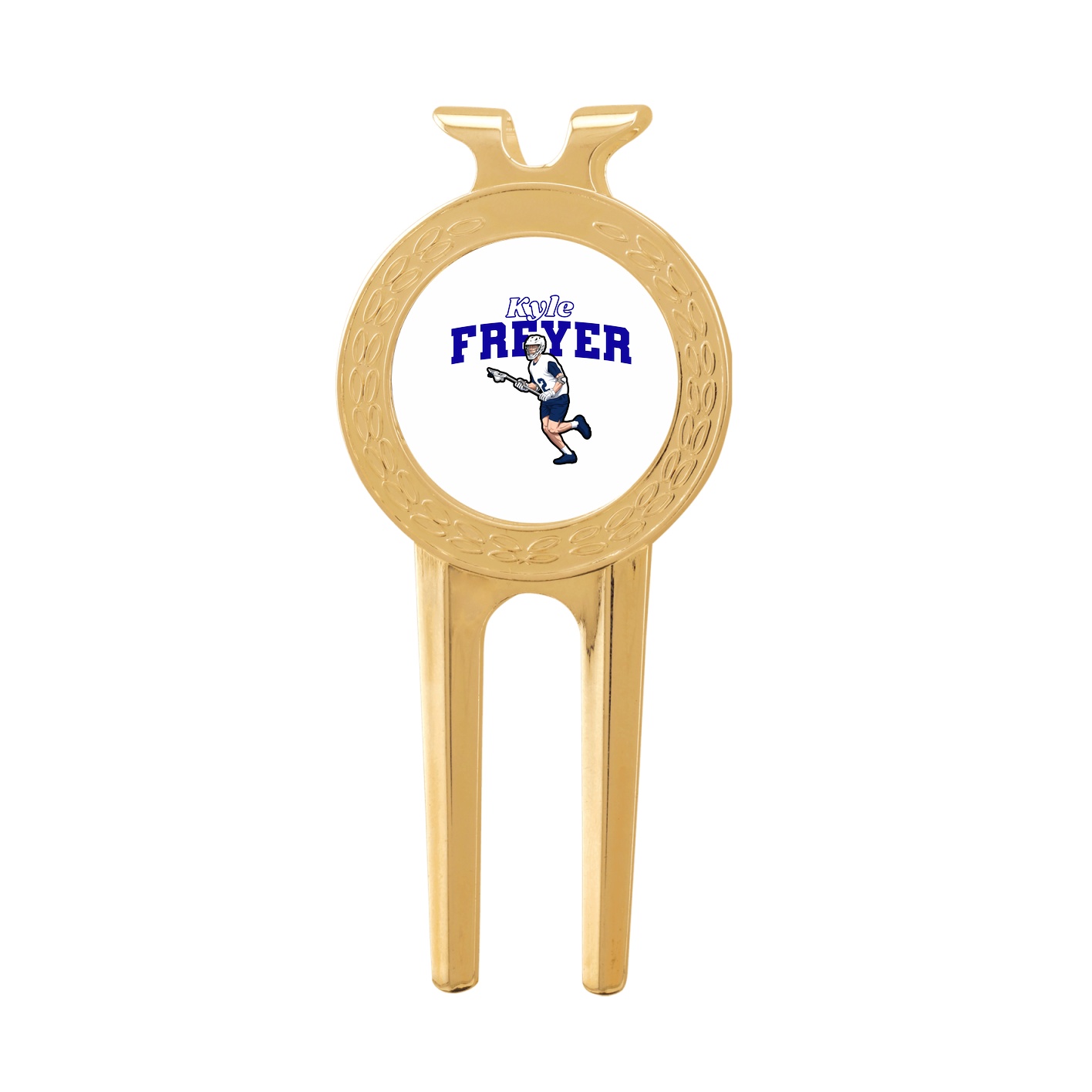 Divot Tool with Ball Marker — Name Arch in Classic