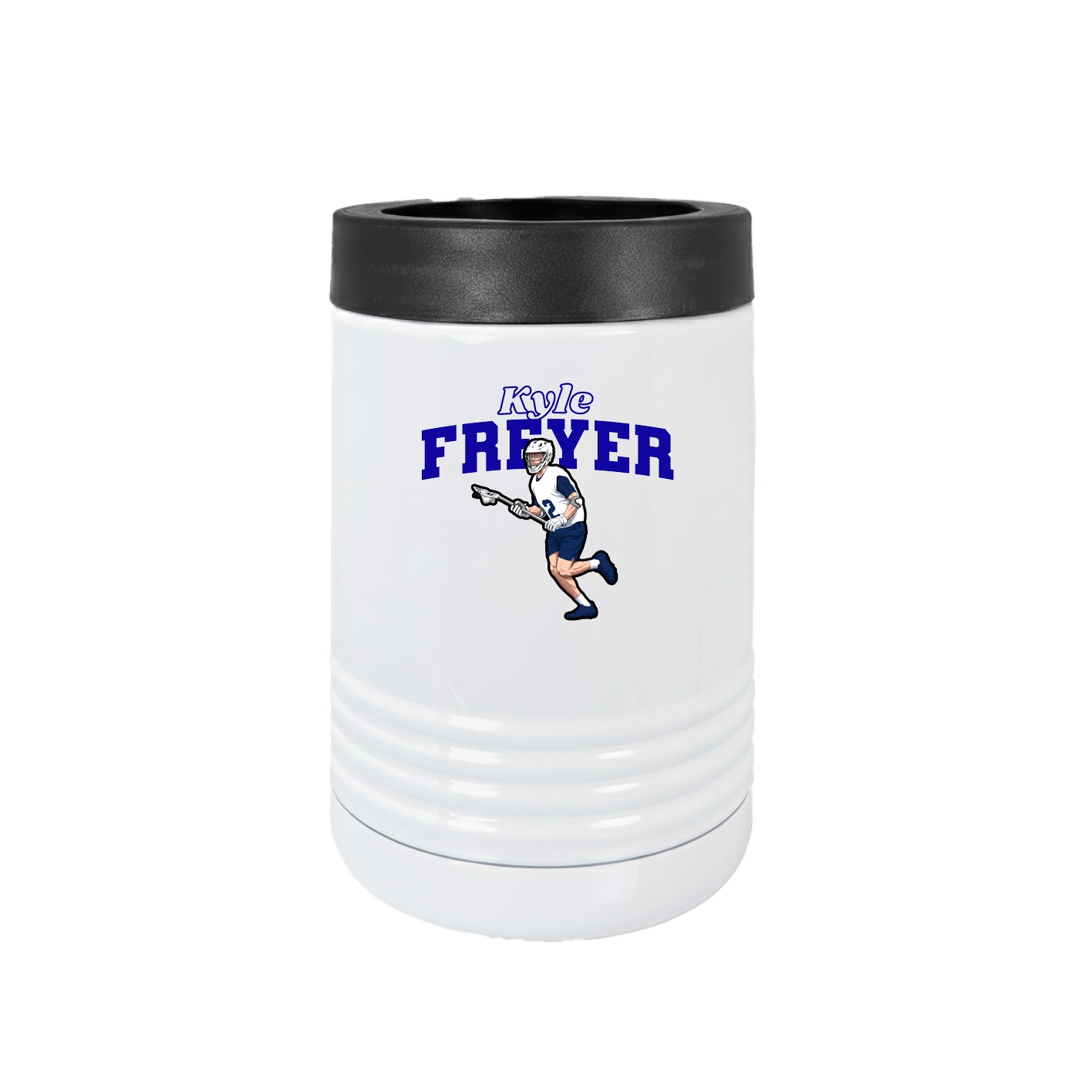 Beverage Holder — Name Arch in White