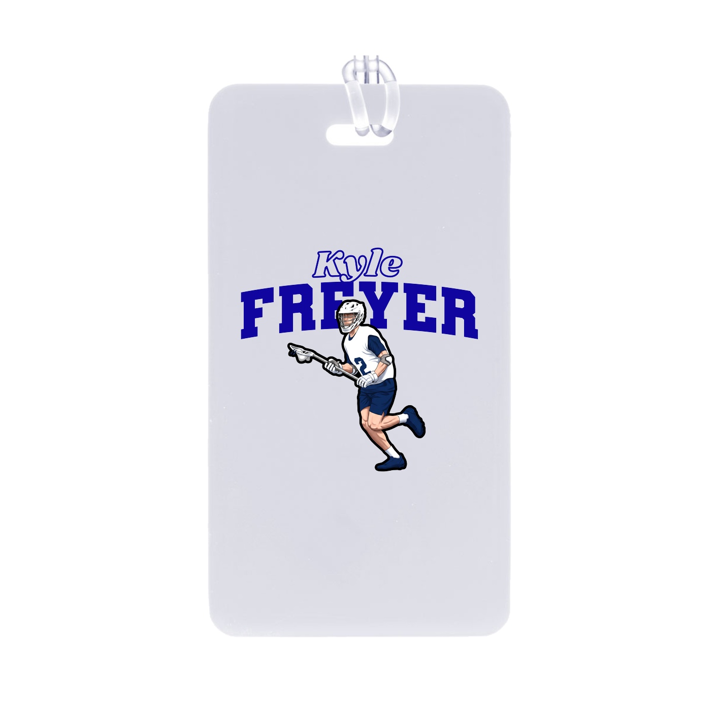 Bag Tag — Name Arch in Classic