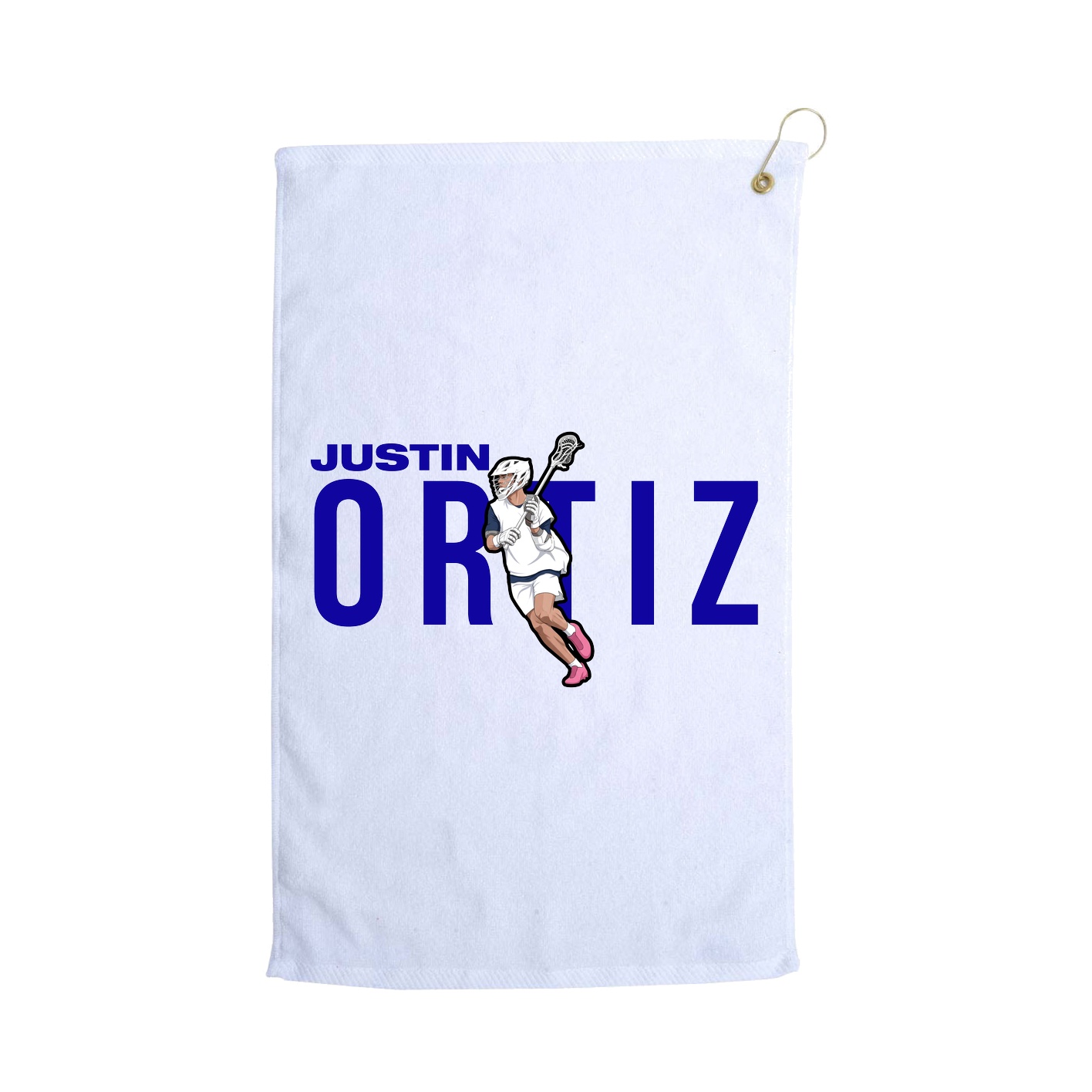 Golf Towel — Player Name in White