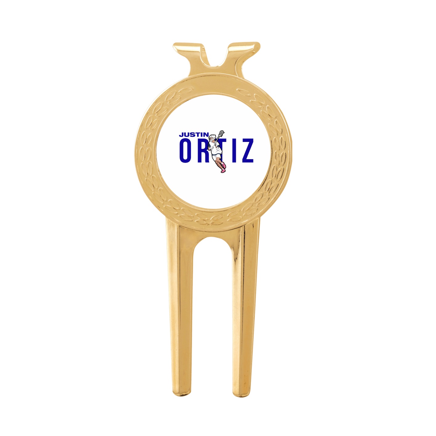 Divot Tool with Ball Marker — Player Name in Classic