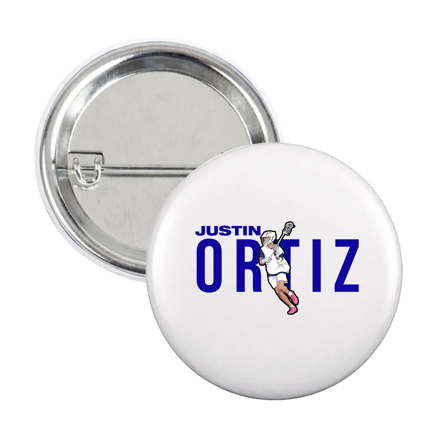 Game Day Button — Player Name in White