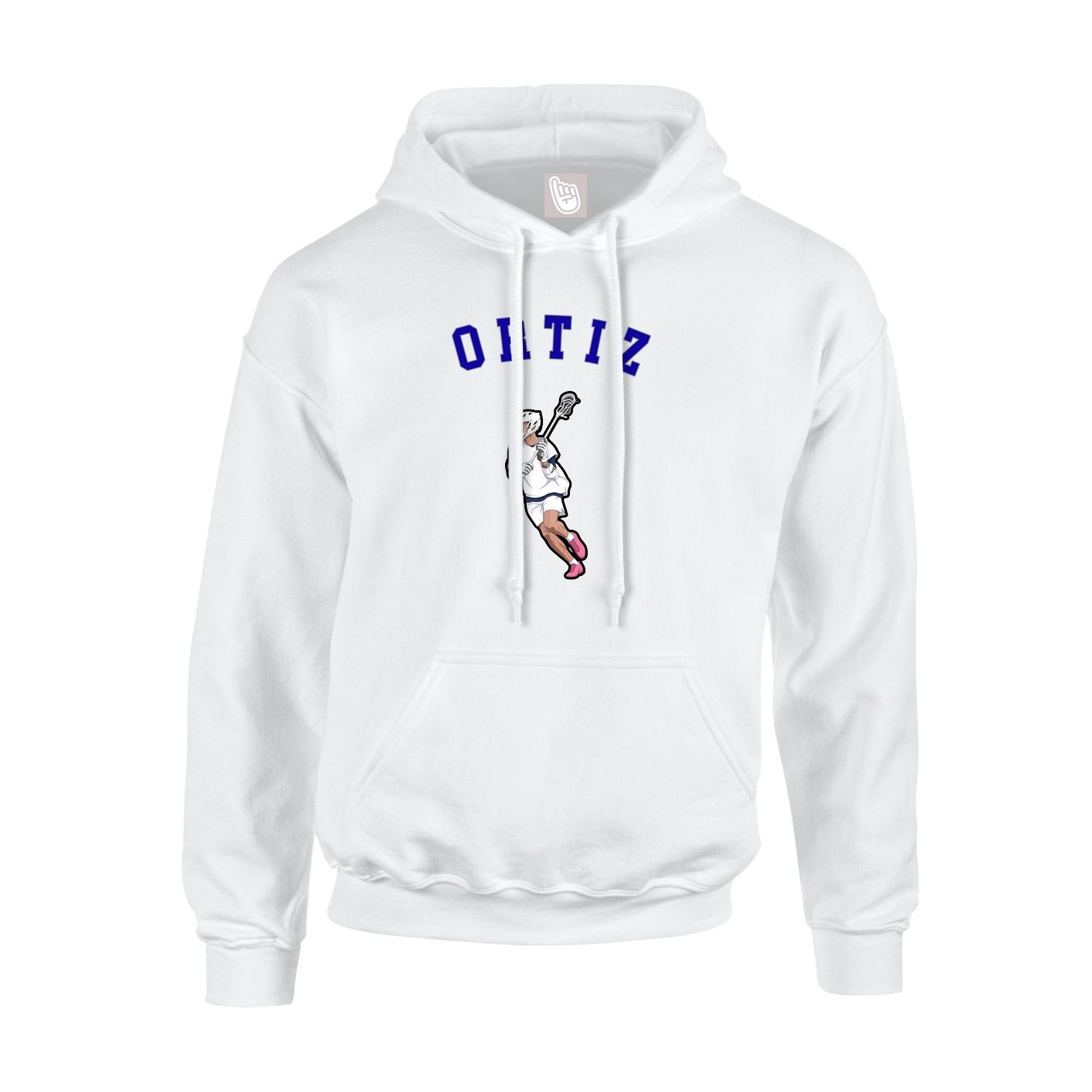 Youth Hoodie — Shirsey Arch in White