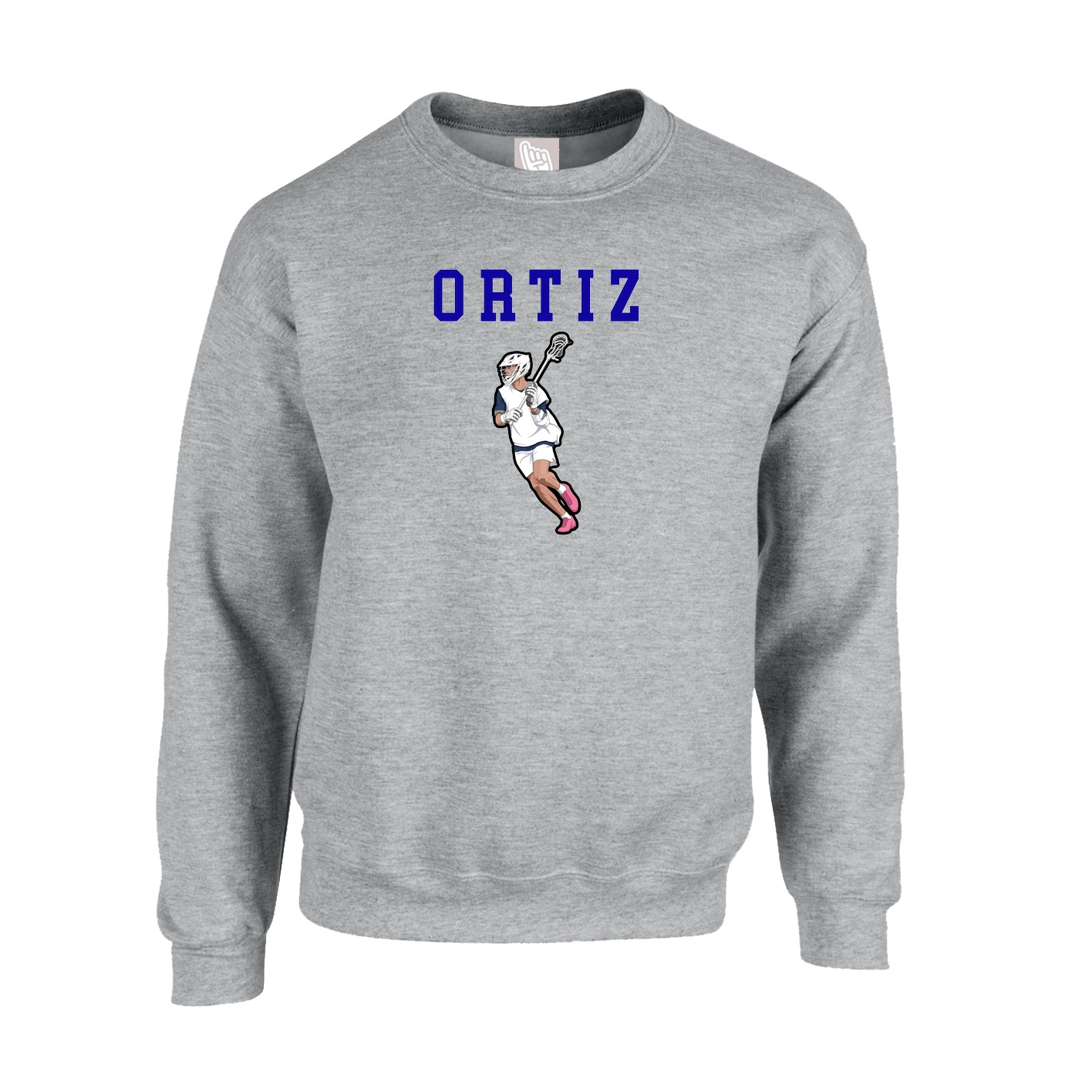 Fleece Crew — Shirsey in Grey