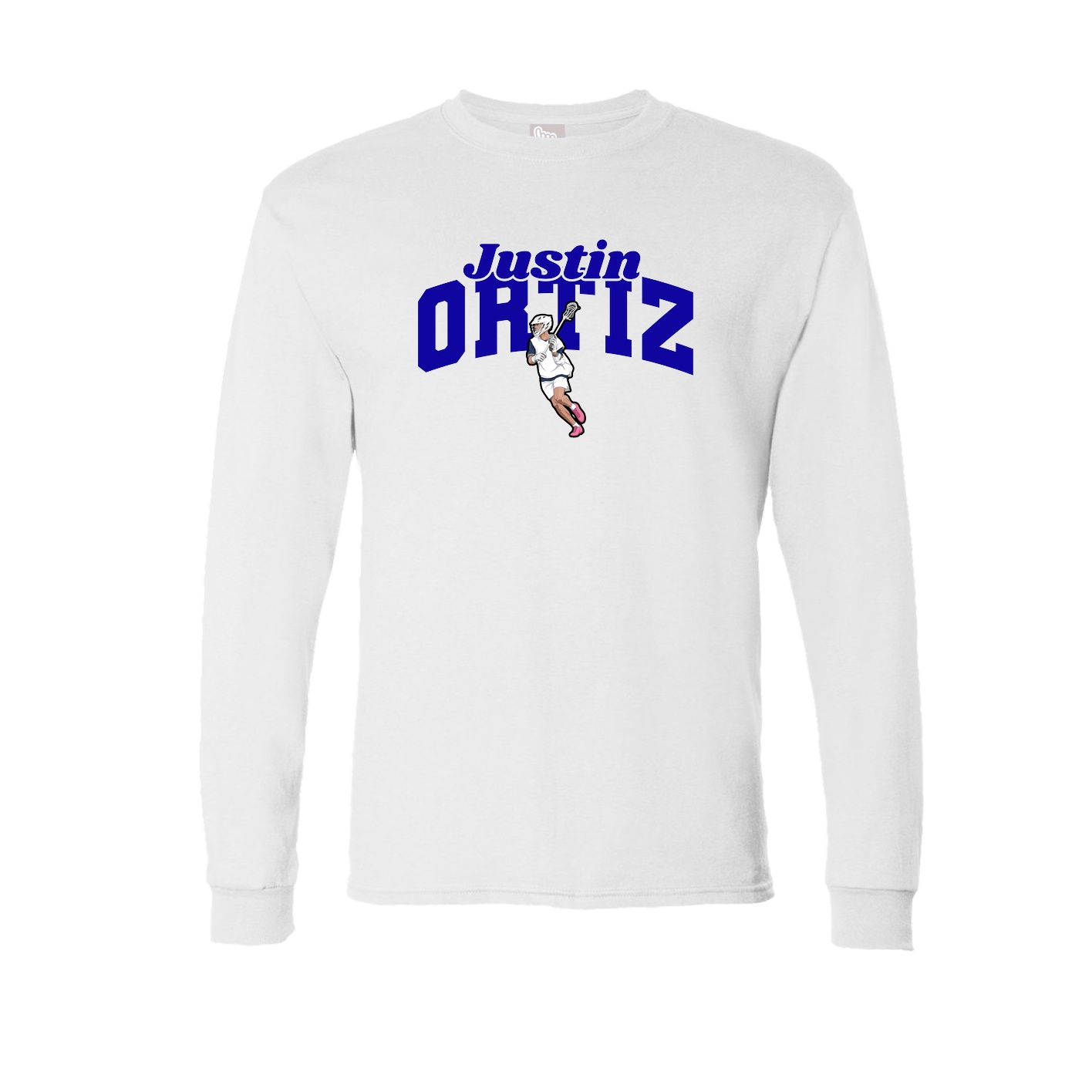 Long Sleeve Tee — Signature Arch in White