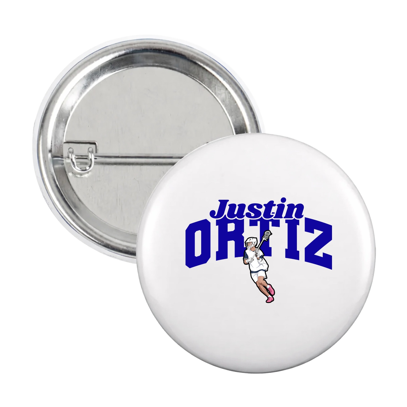 Game Day Button — Signature Arch in White