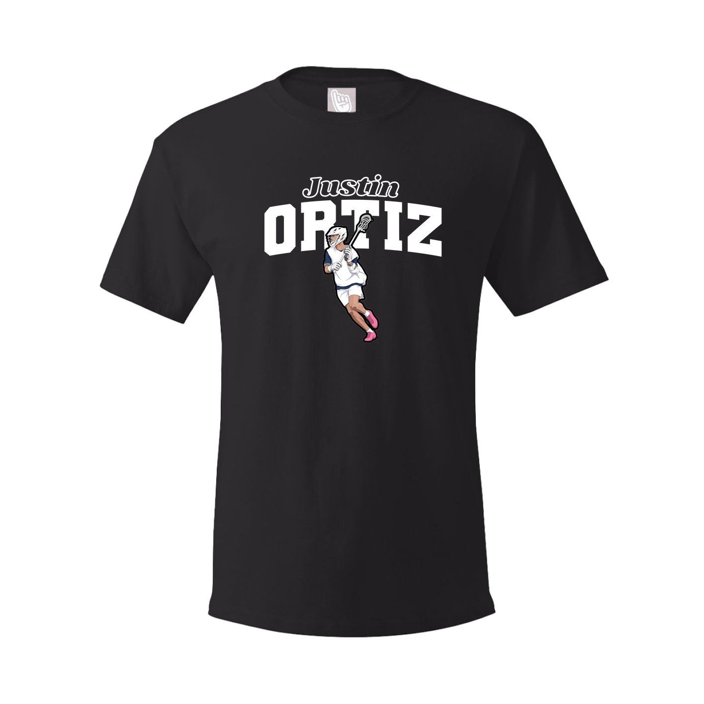 Youth Tee — Name Arch in Black