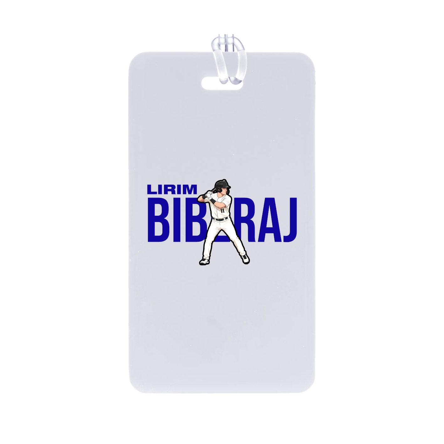Bag Tag — Player Name in Classic