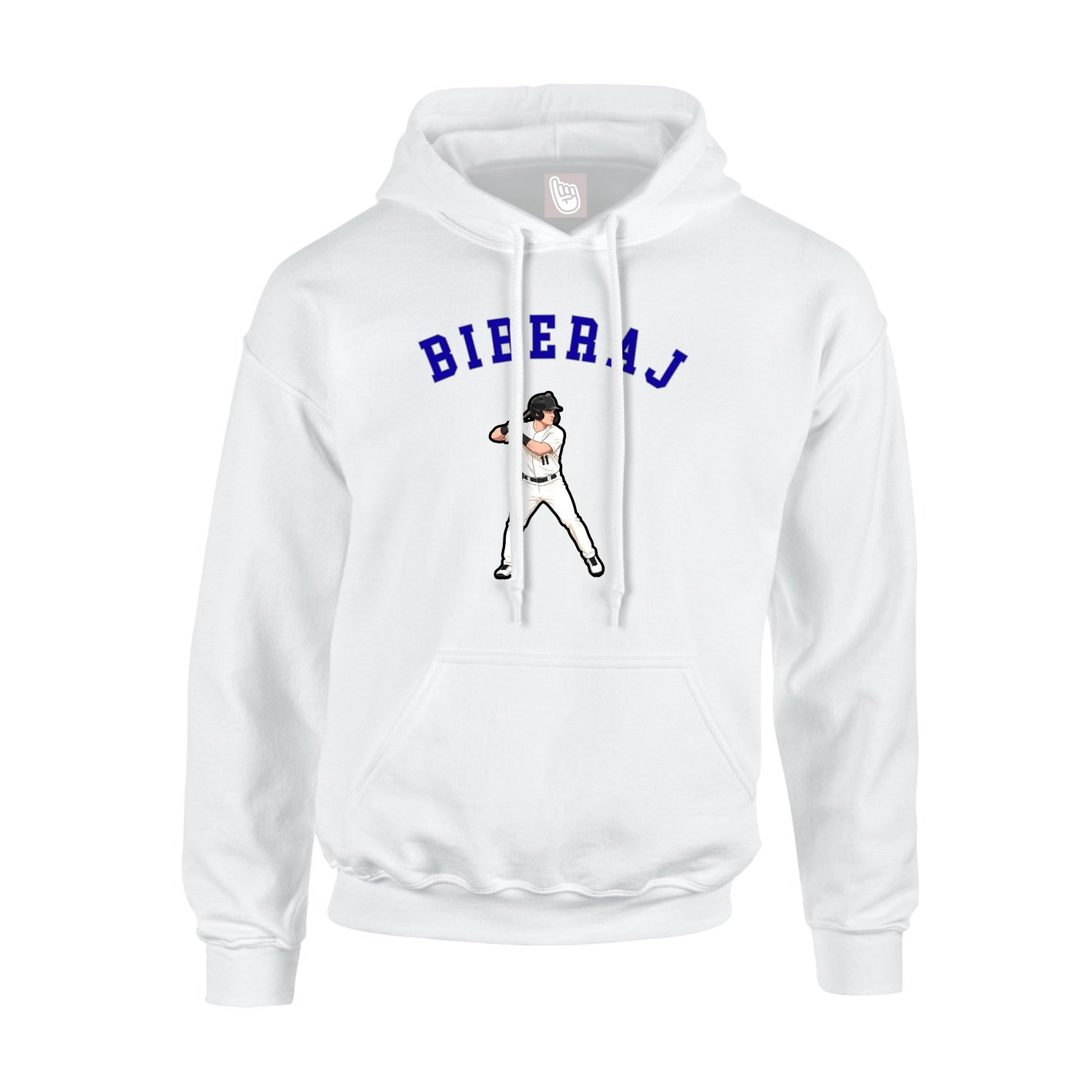 Hoodie — Shirsey Arch in White